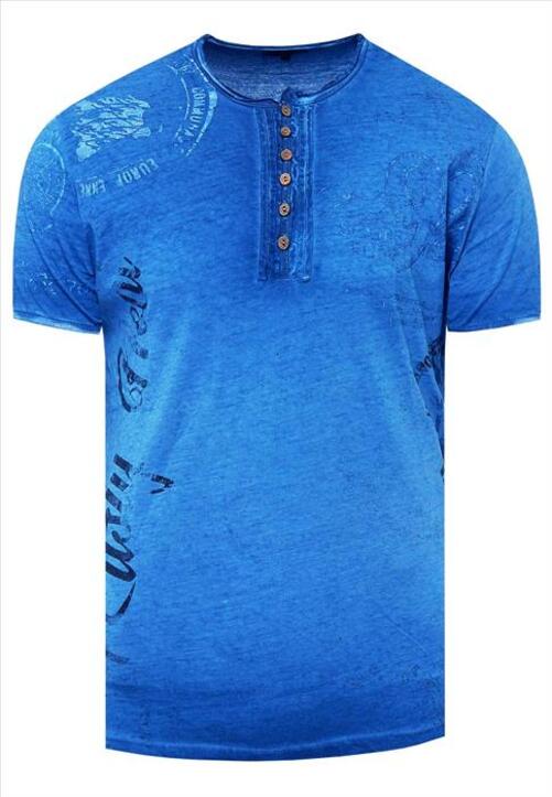 Rusty Neal T-shirt heren indigo- 15241