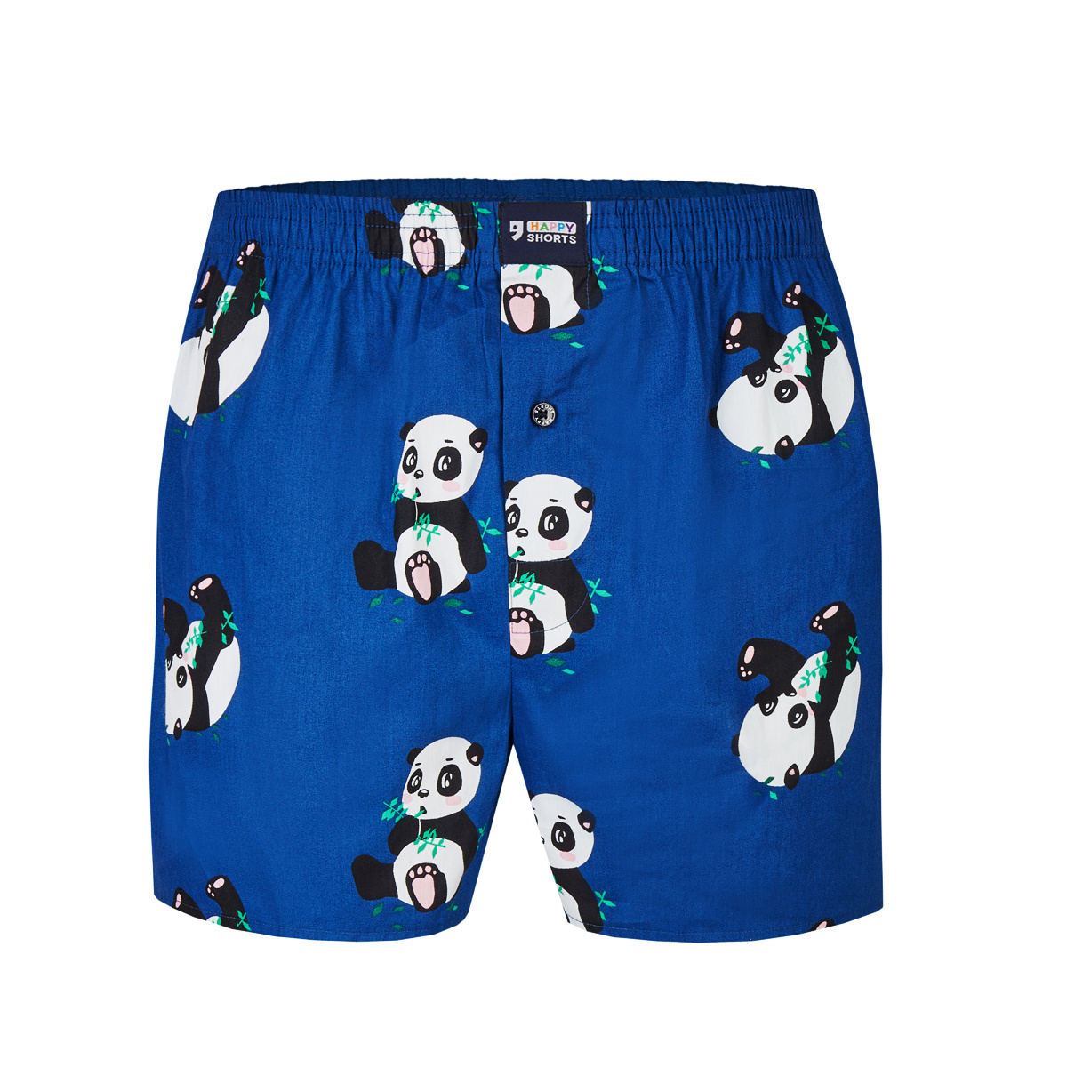 Afbeelding van Happy Shorts Wijde boxershort panda print