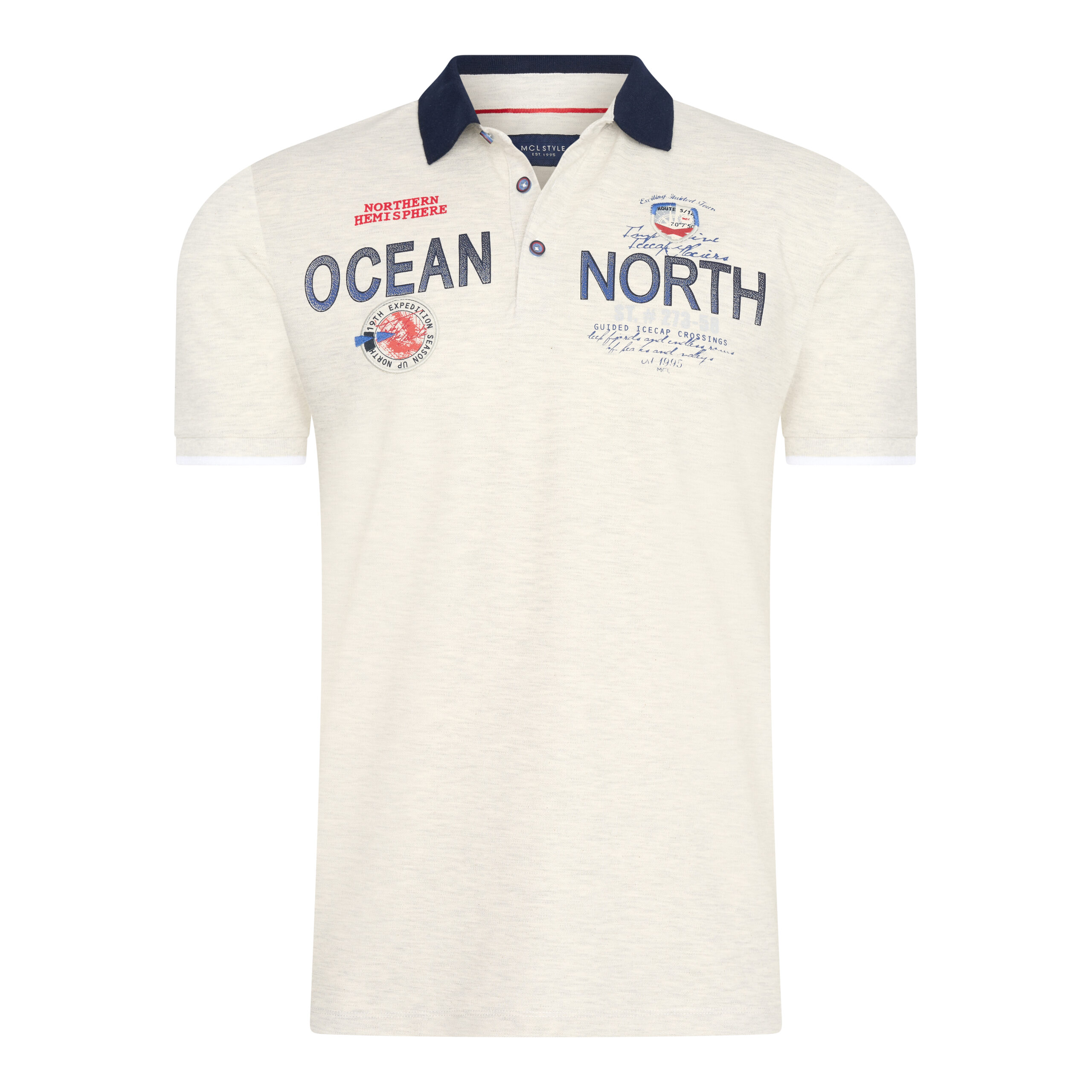 Marco Cassette Mcl heren poloshirt print - 39350