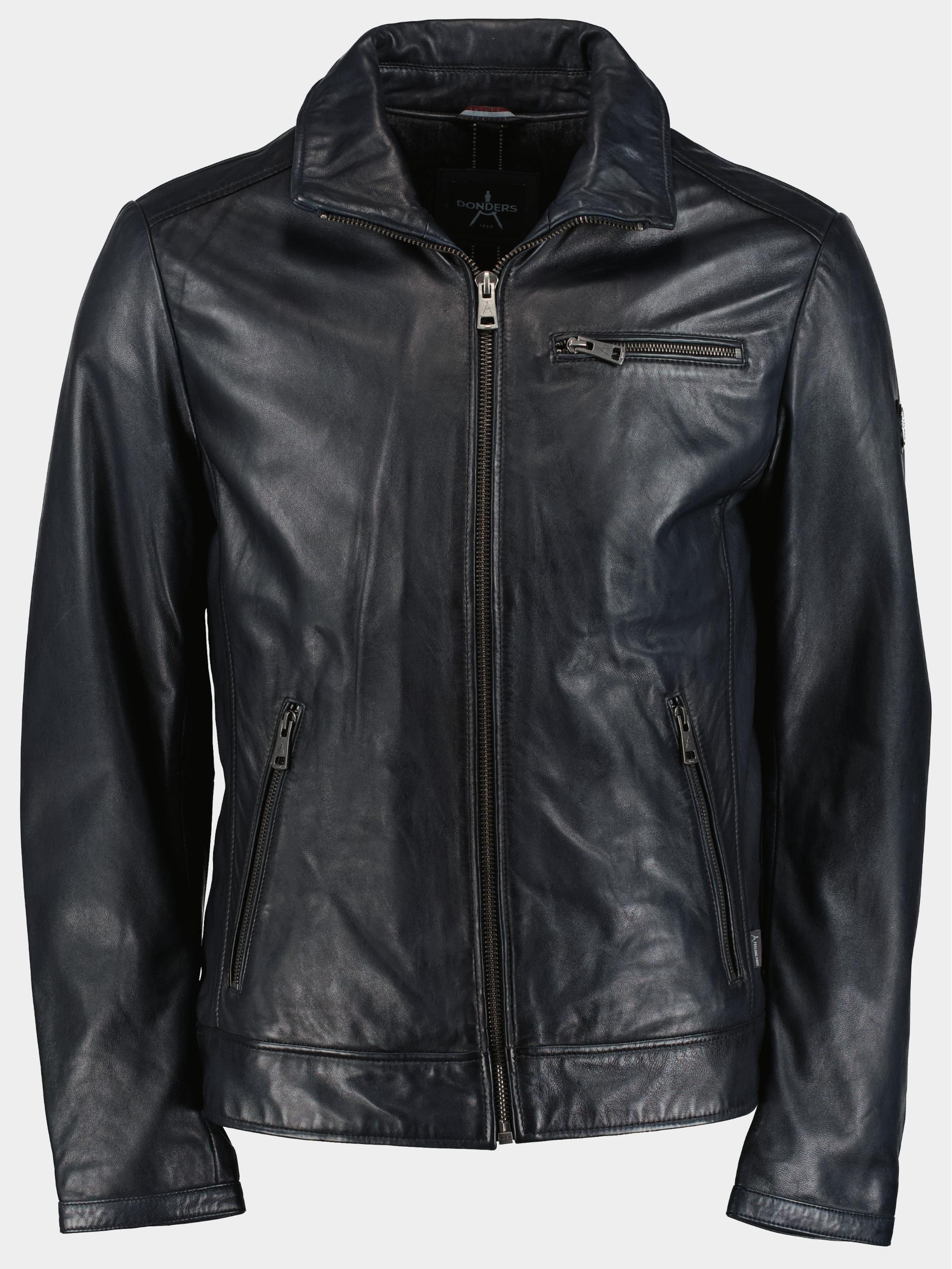 Afbeelding van DNR Lederen jack leather jacket 52434/790