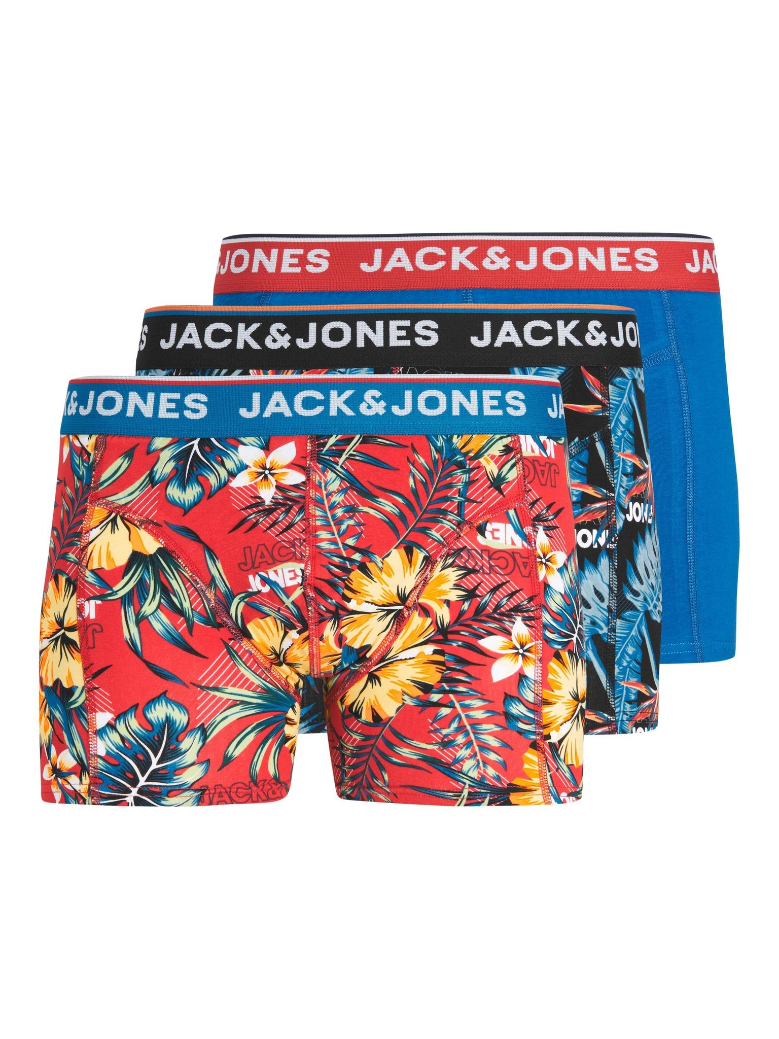 Afbeelding van Jack & Jones Boxershorts jongens jacazores print 3-pack