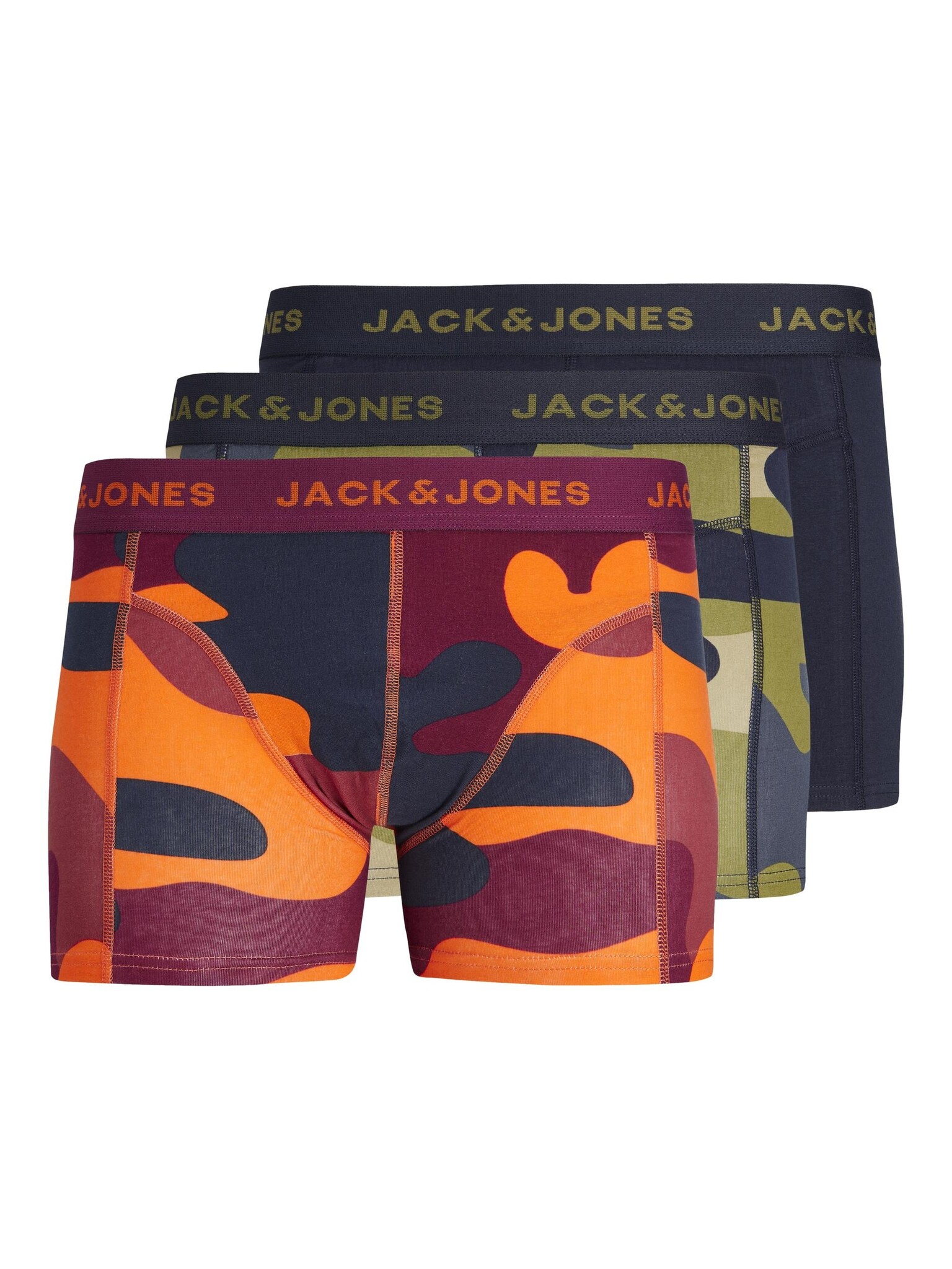 Afbeelding van Jack & Jones Boxershorts jongens jaccamouflage 3-pack