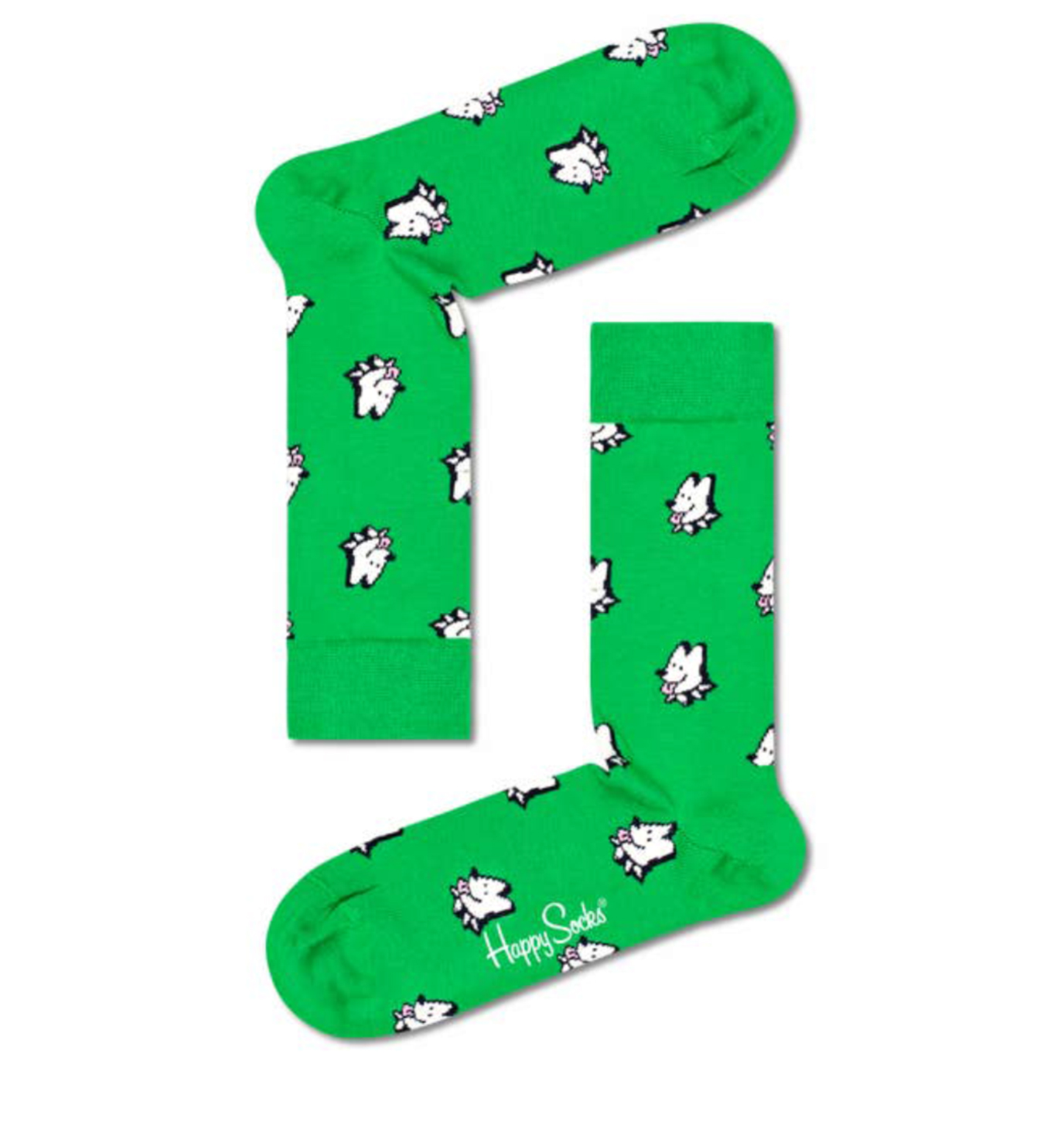 Afbeelding van Happy Socks Dog printjes unisex