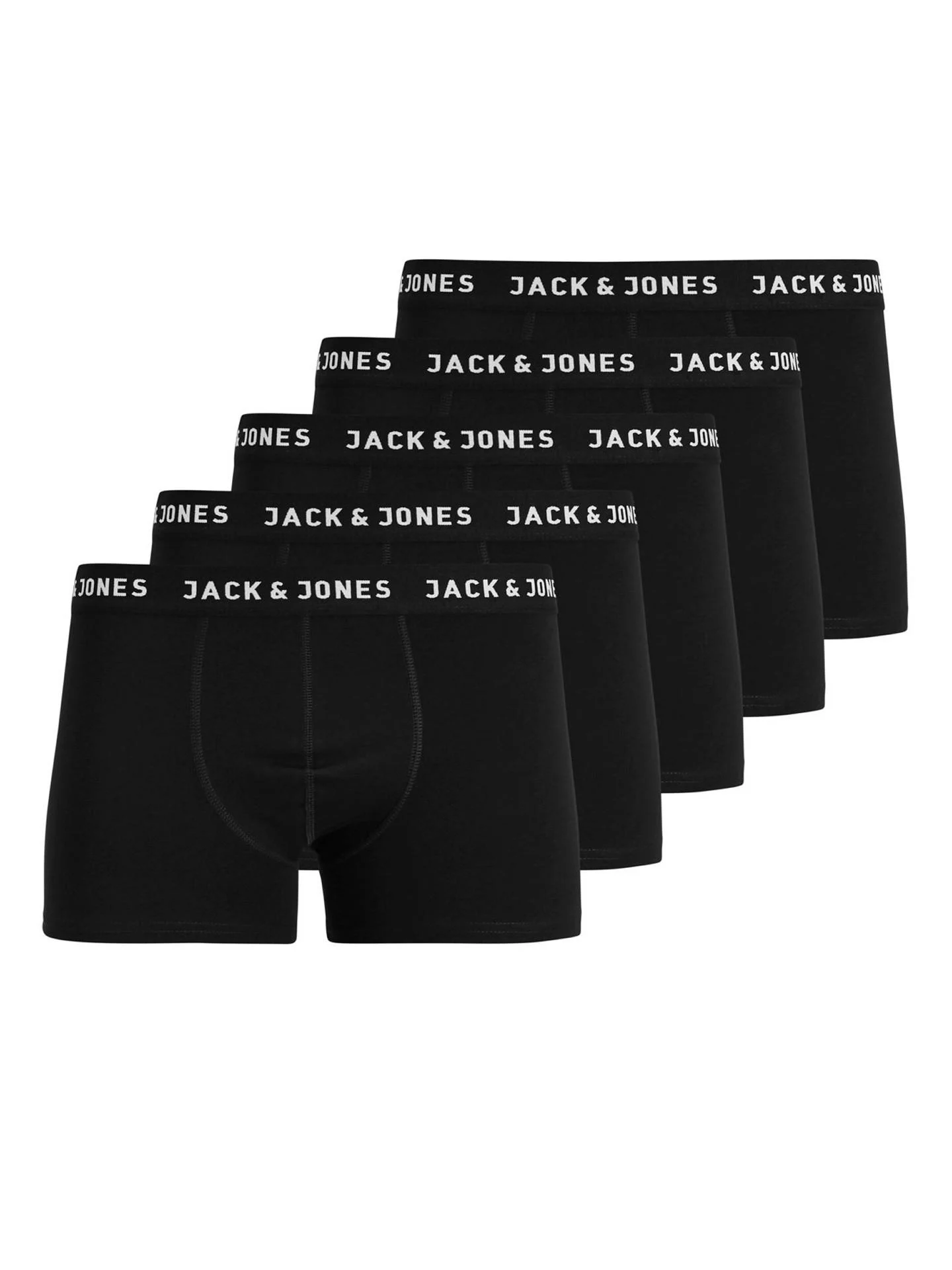 Afbeelding van Jack & Jones Kinder boxershorts jongens jachuey 5-pack