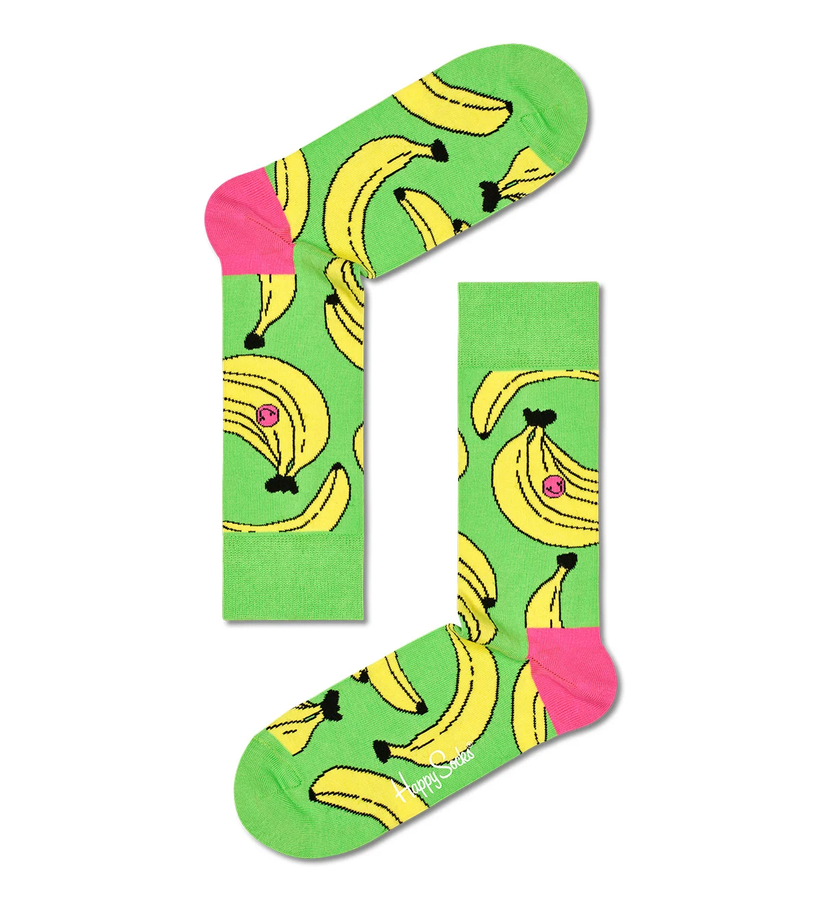 Afbeelding van Happy Socks Dames sokken met print banaan