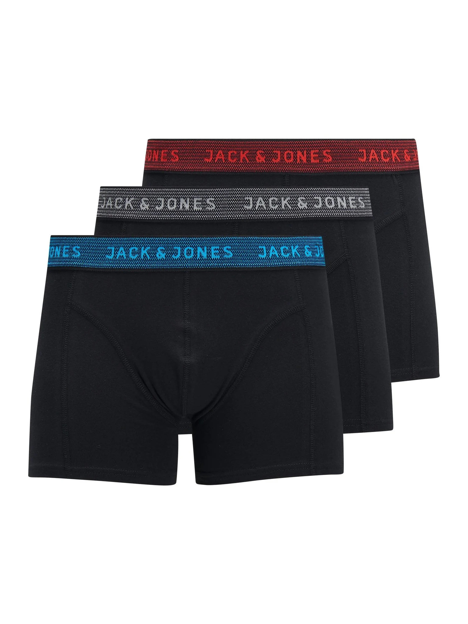 Jack & Jones Kinder boxershorts jongens jacwaistband 3-pack