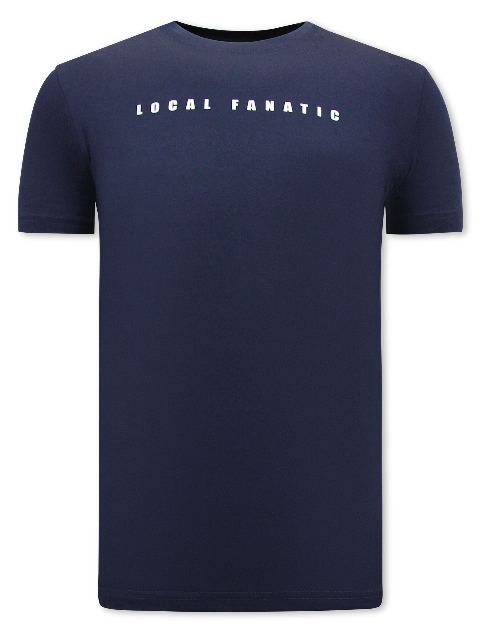 Local Fanatic Cartoon t-shirt navy