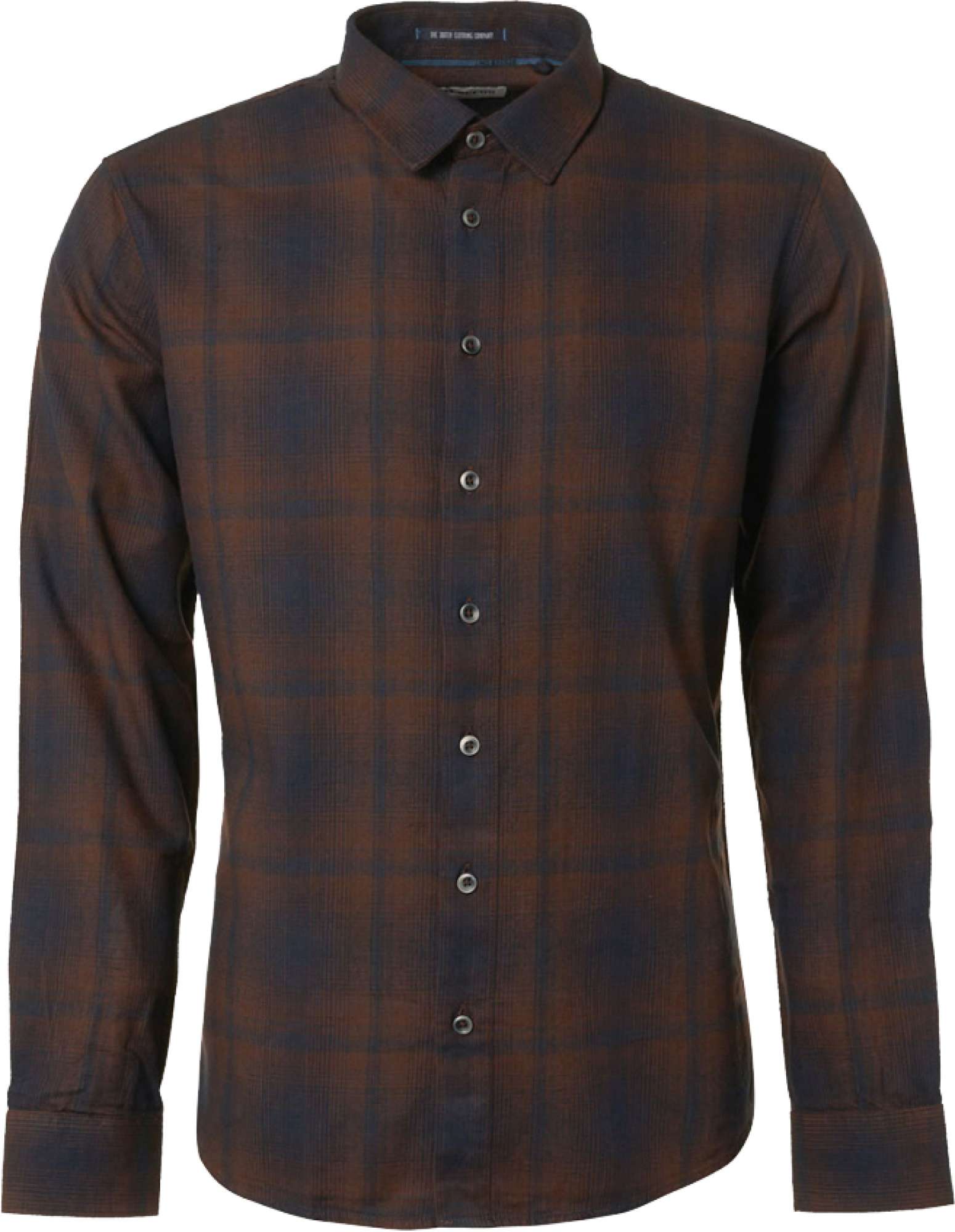 No Excess Shirt check brown