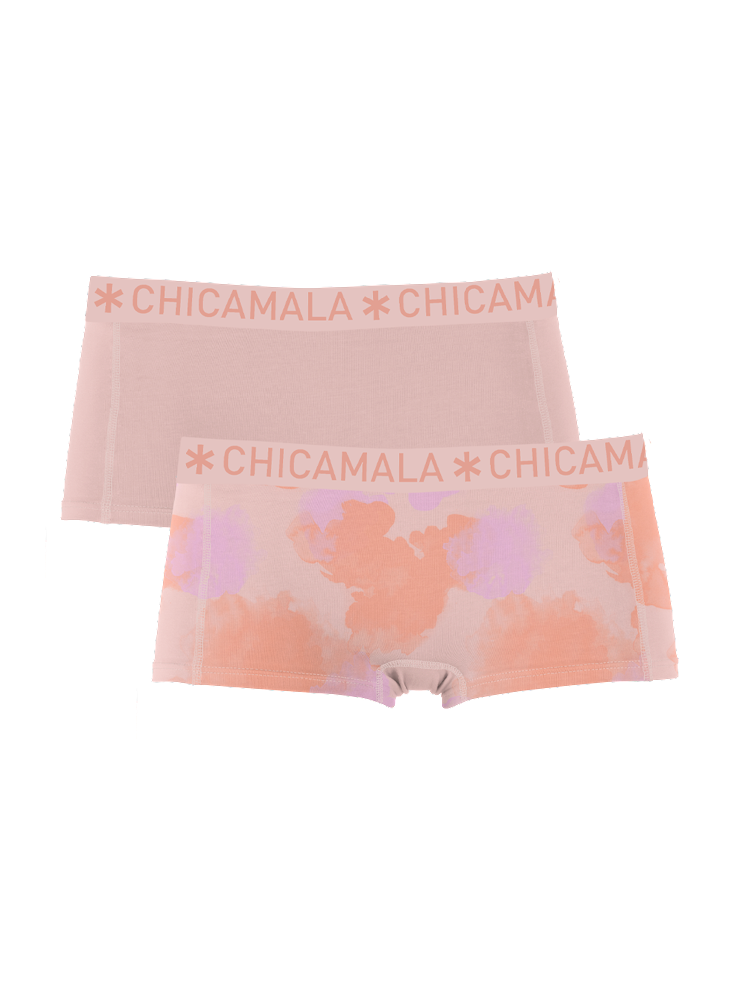 Afbeelding van Muchachomalo Meisjes 2-pack boxershorts pastel