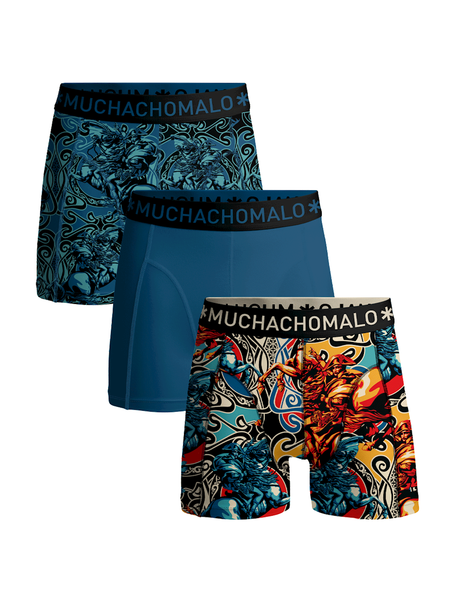 Afbeelding van Muchachomalo Boys 3-pack shorts alps
