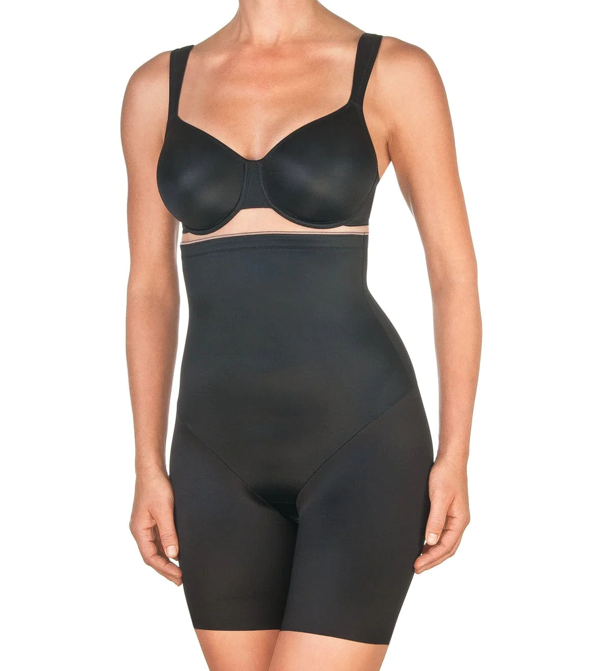 Conturelle Soft touch shaper slip met pijp 0088222 004 black