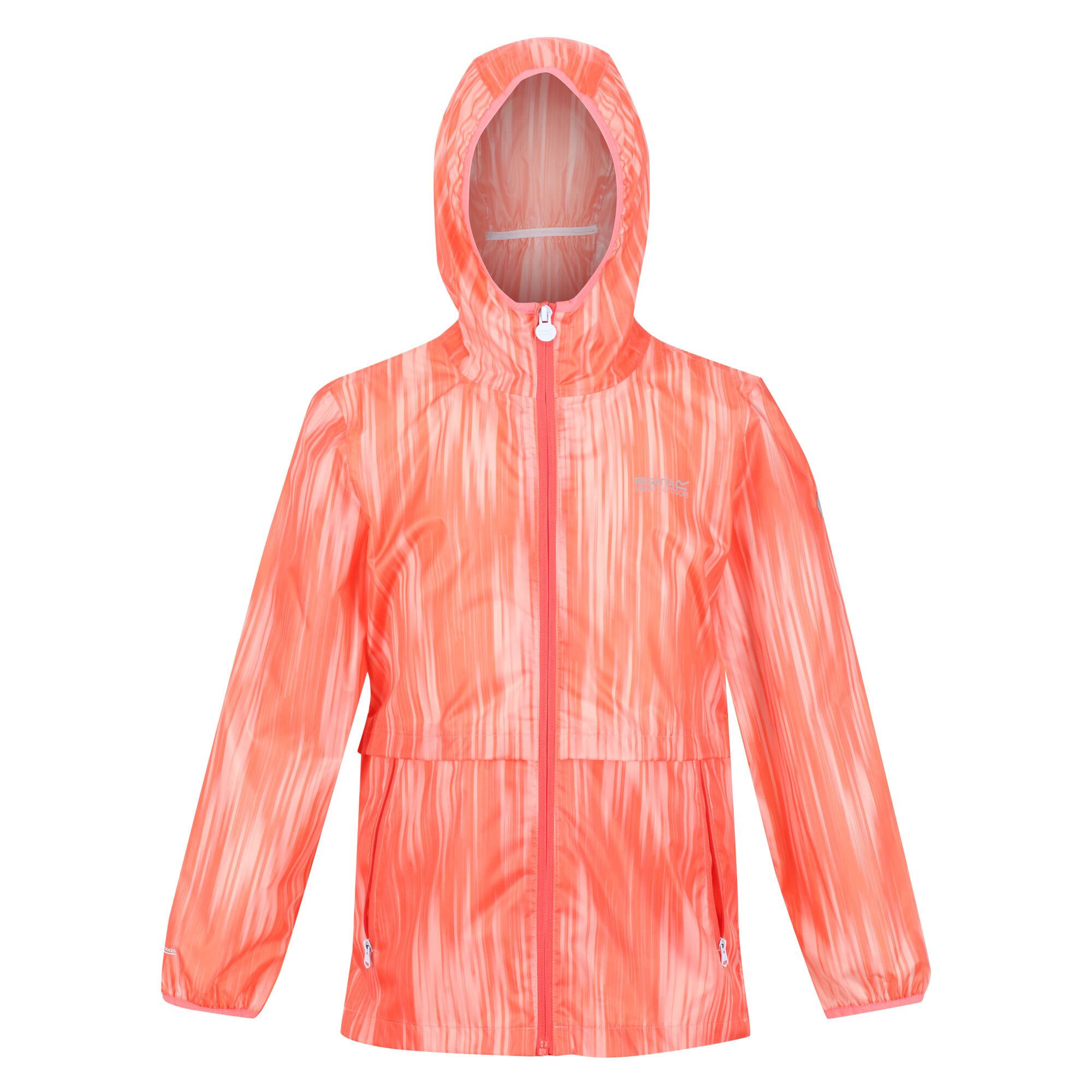 Regatta Bagley gradient packaway waterdichte jas voor kinderen/kinderen