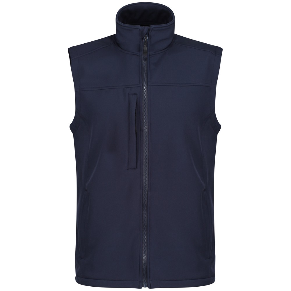 Regatta Heren flux softshell bodywarmer / mouwloos jasje waterafstotend en windbestendig
