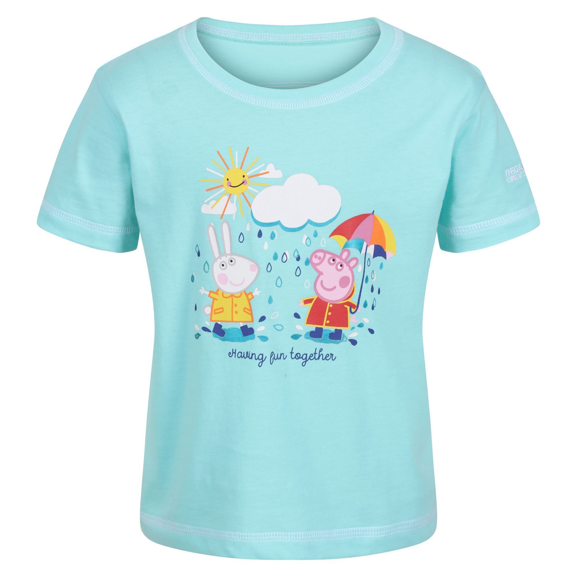 regatta kinder/kids peppa pig bedrukt t-shirt