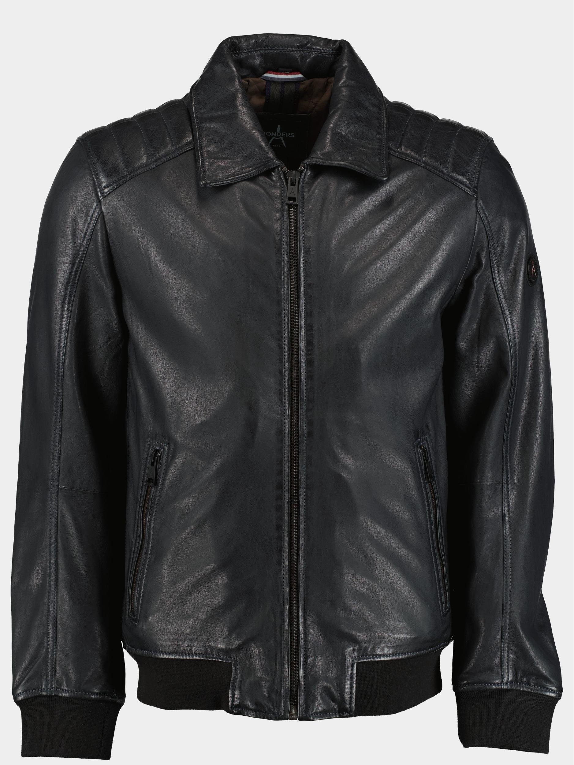 Afbeelding van DNR Lederen jack leather jacket 52328/790