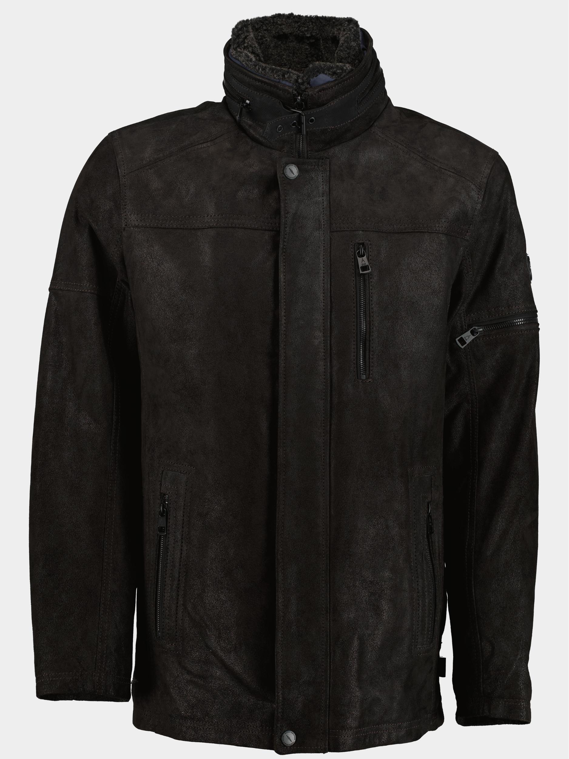 Afbeelding van DNR Lederen jack leather jacket 42757/599