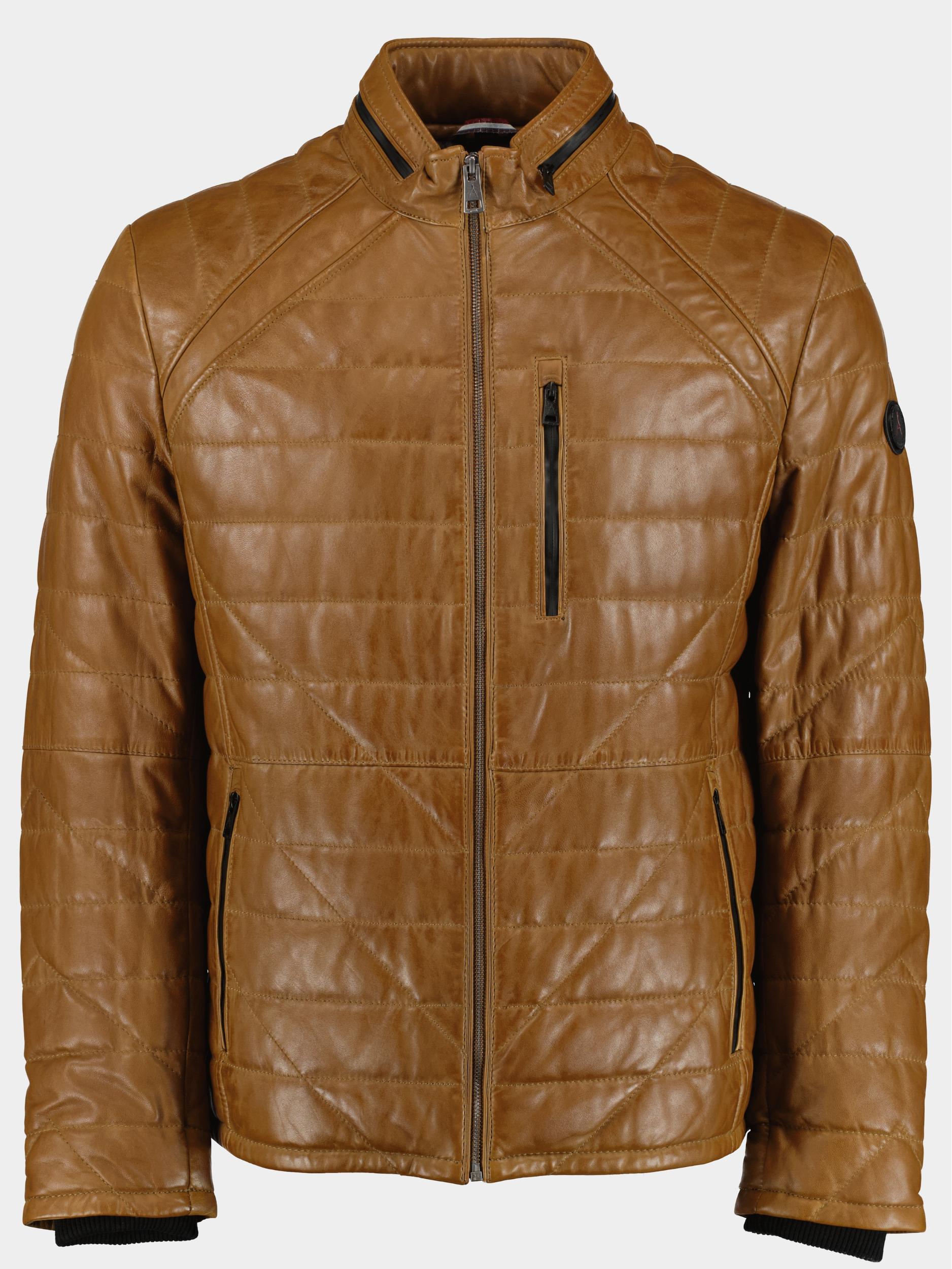 Afbeelding van DNR Lederen jack leather jacket 52215.2/220