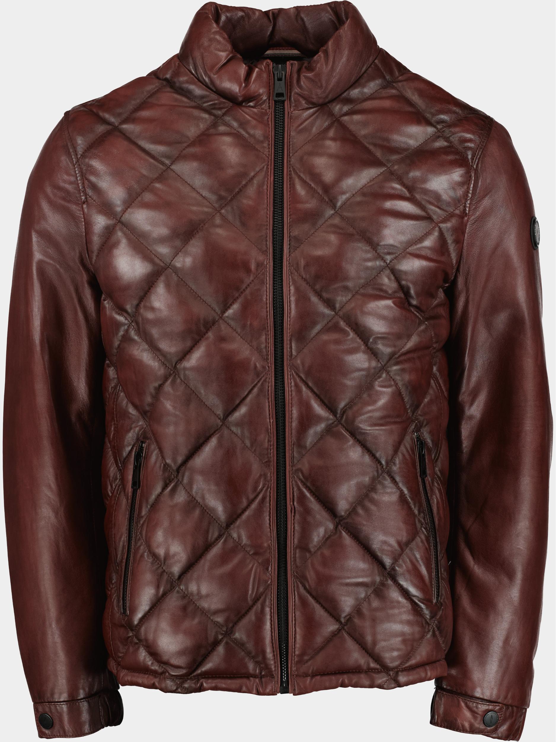 Afbeelding van DNR Lederen jack leather jacket 52332/551