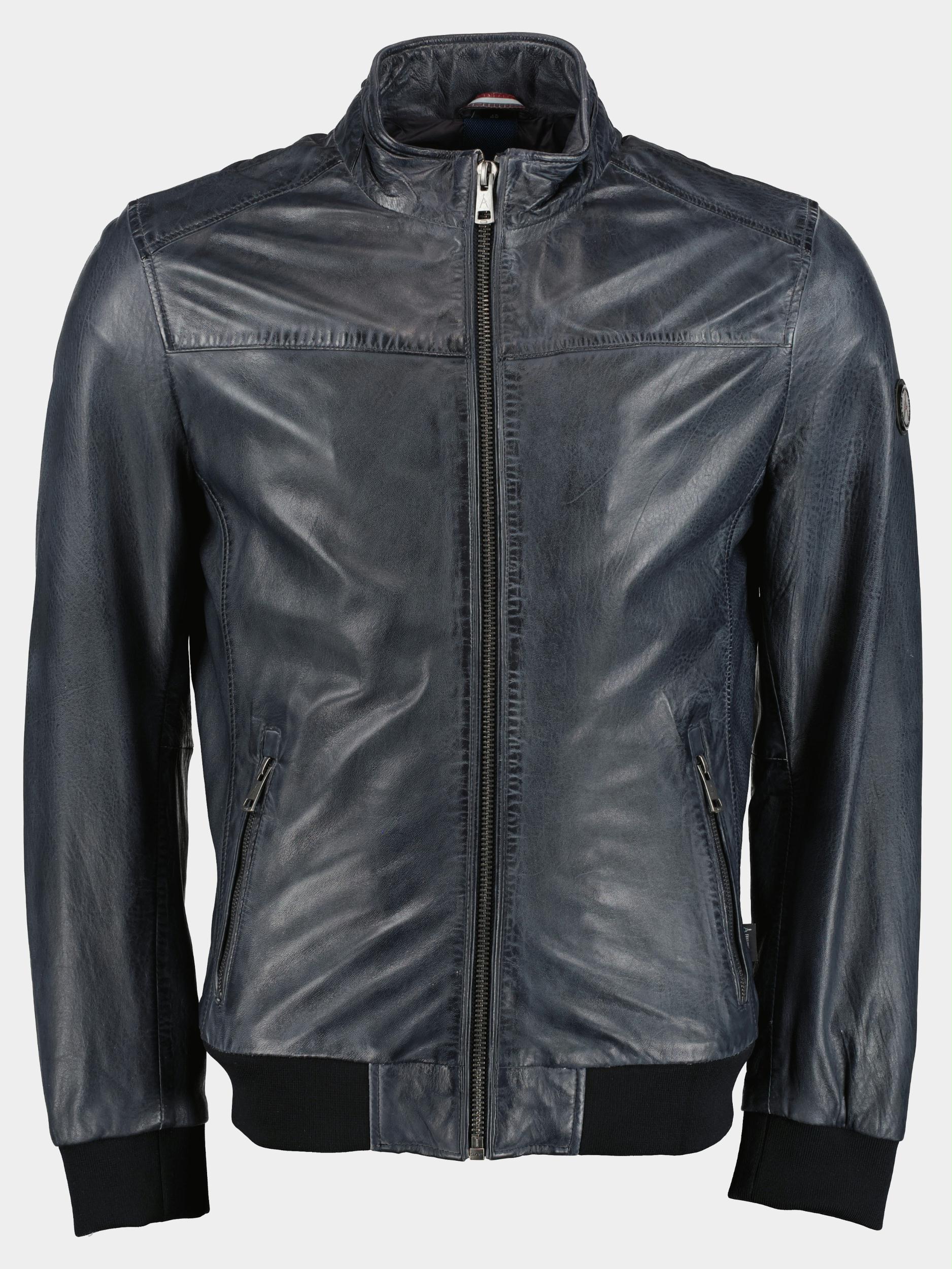 Afbeelding van DNR Lederen jack leather jacket 52284/780