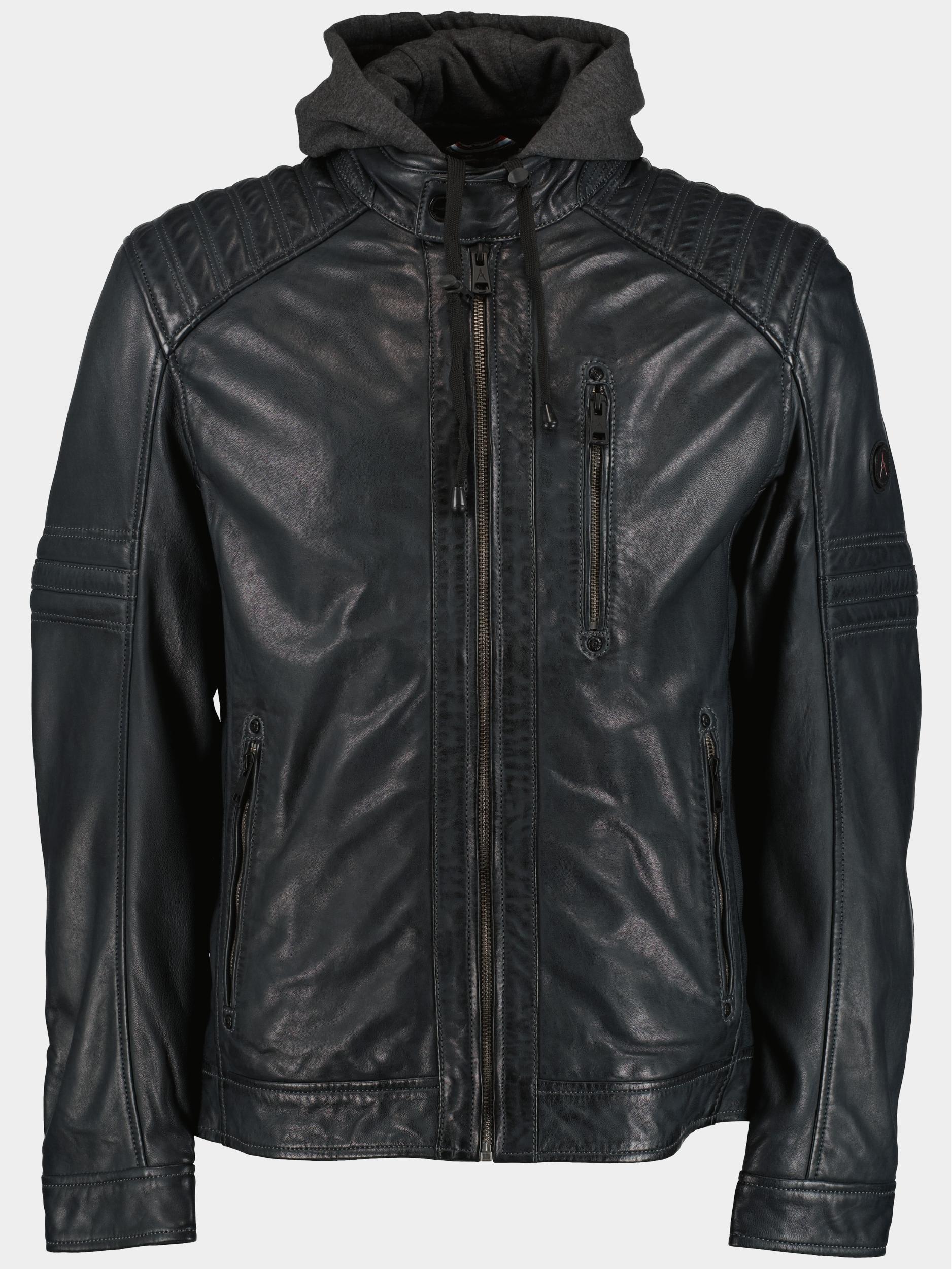 Afbeelding van DNR Lederen jack leather jacket 52320/790