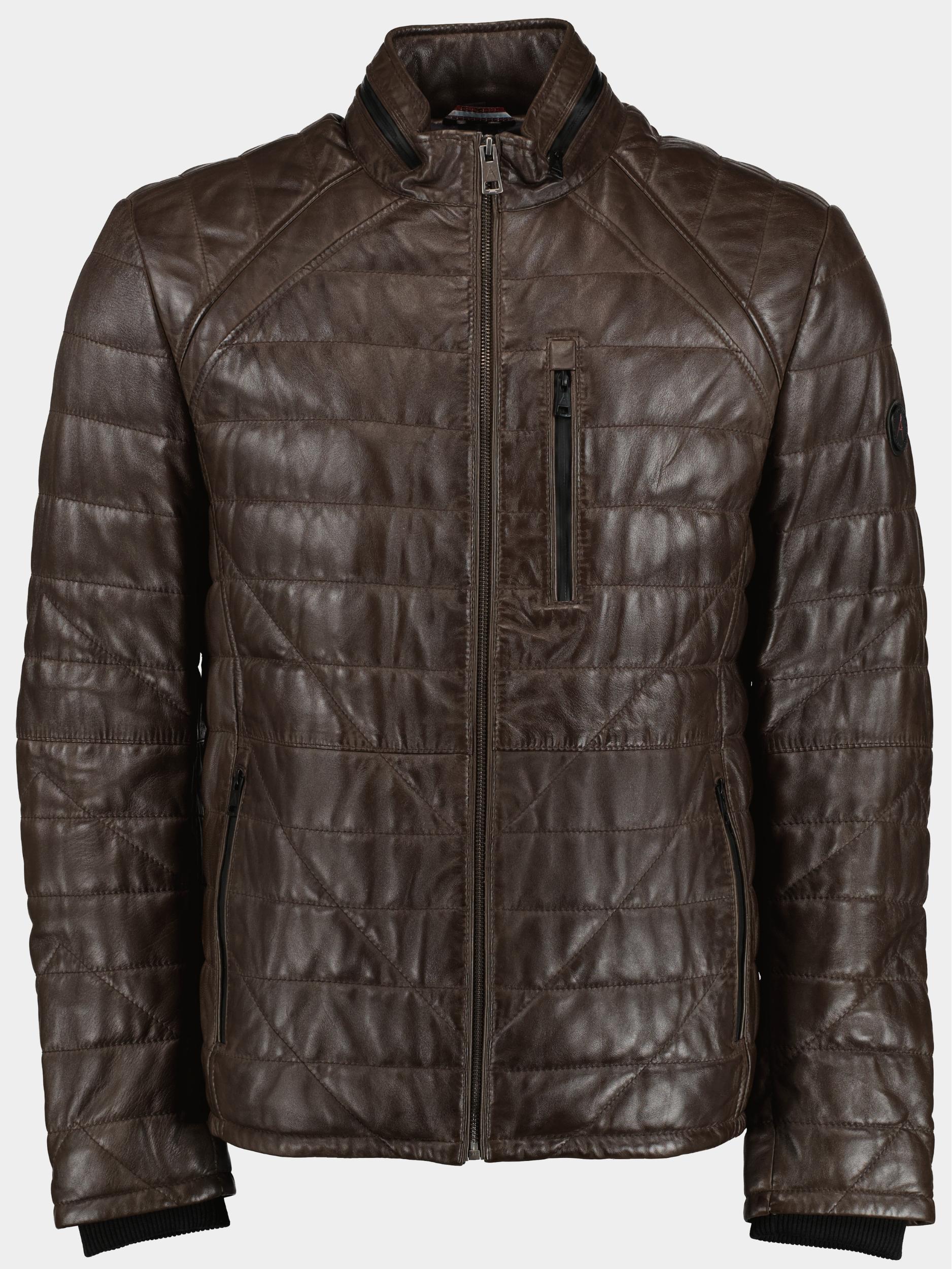 Afbeelding van DNR Lederen jack leather jacket 52215.2/580