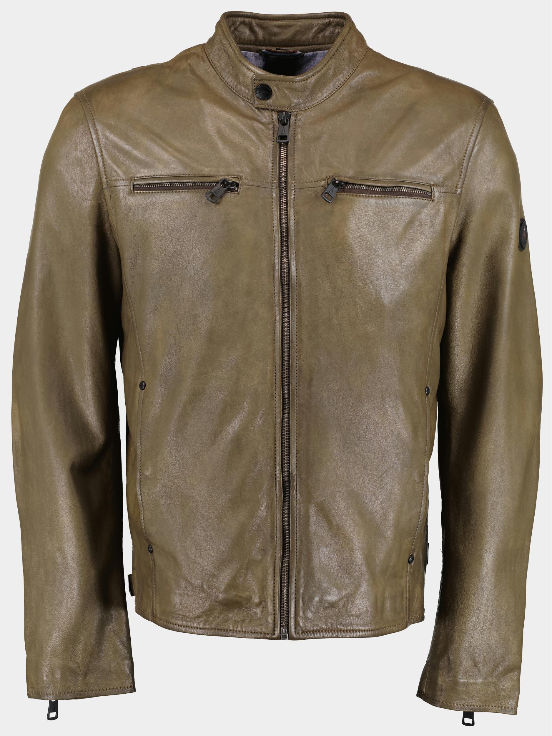 Afbeelding van DNR Lederen jack leather jacket 360/683