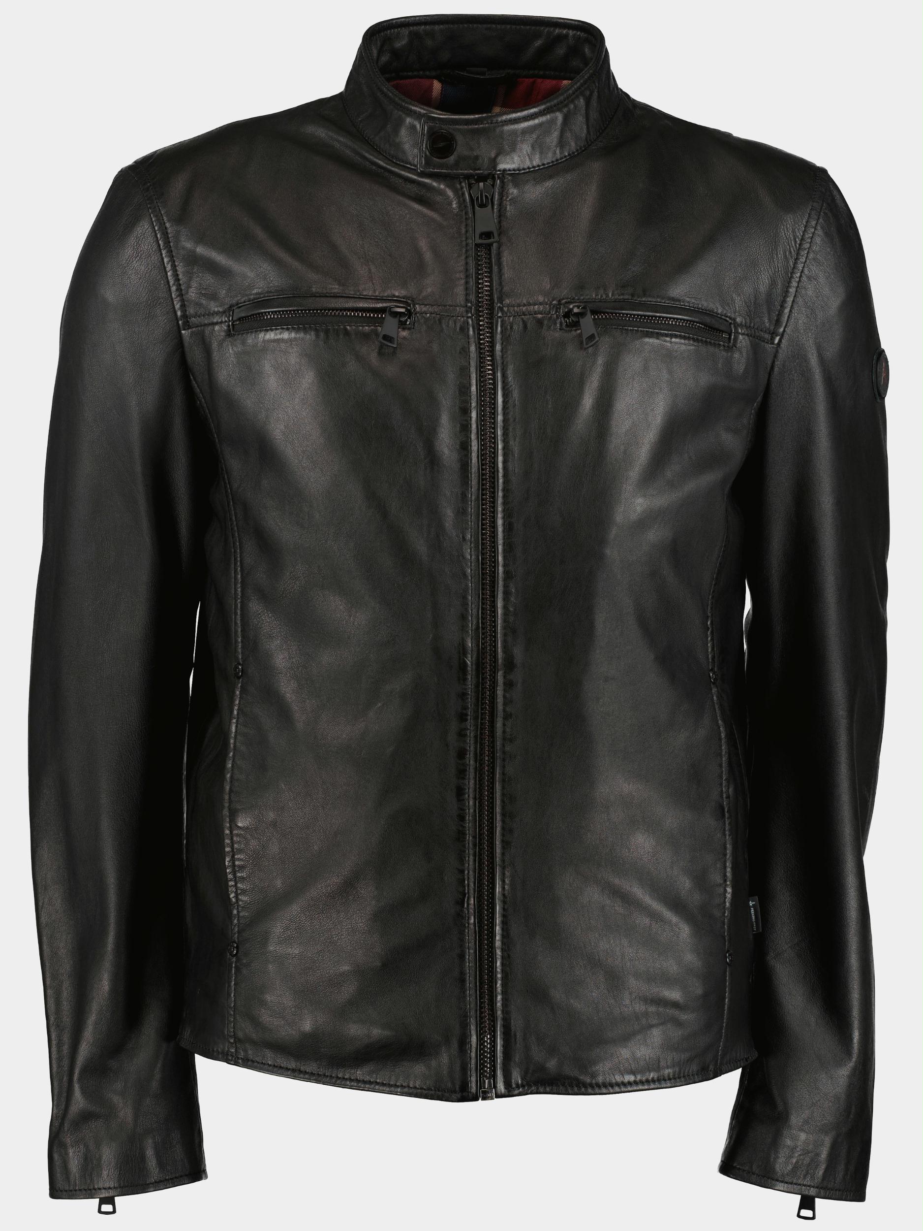 Afbeelding van DNR Lederen jack leather jacket 52360.4/999