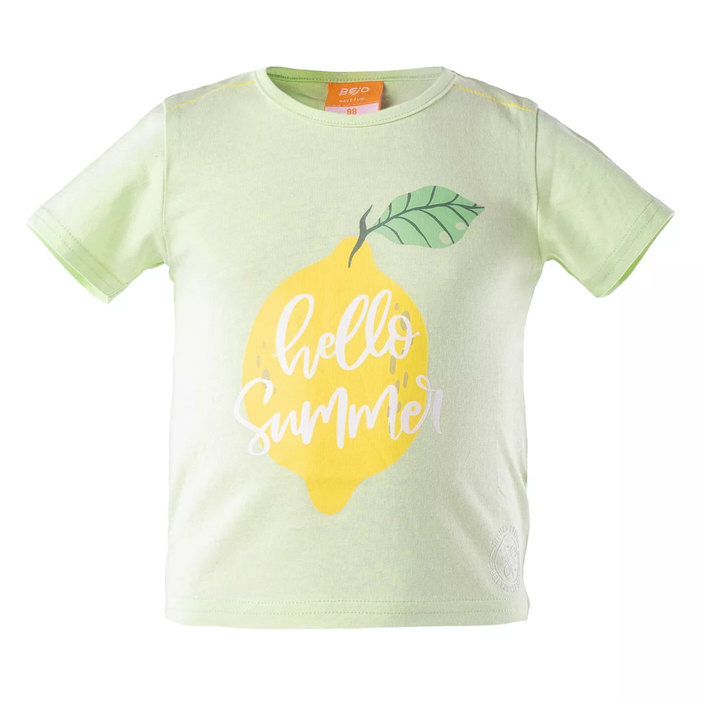 Afbeelding van Bejo Kinderen/kinderen hallo zomer citroen t-shirt
