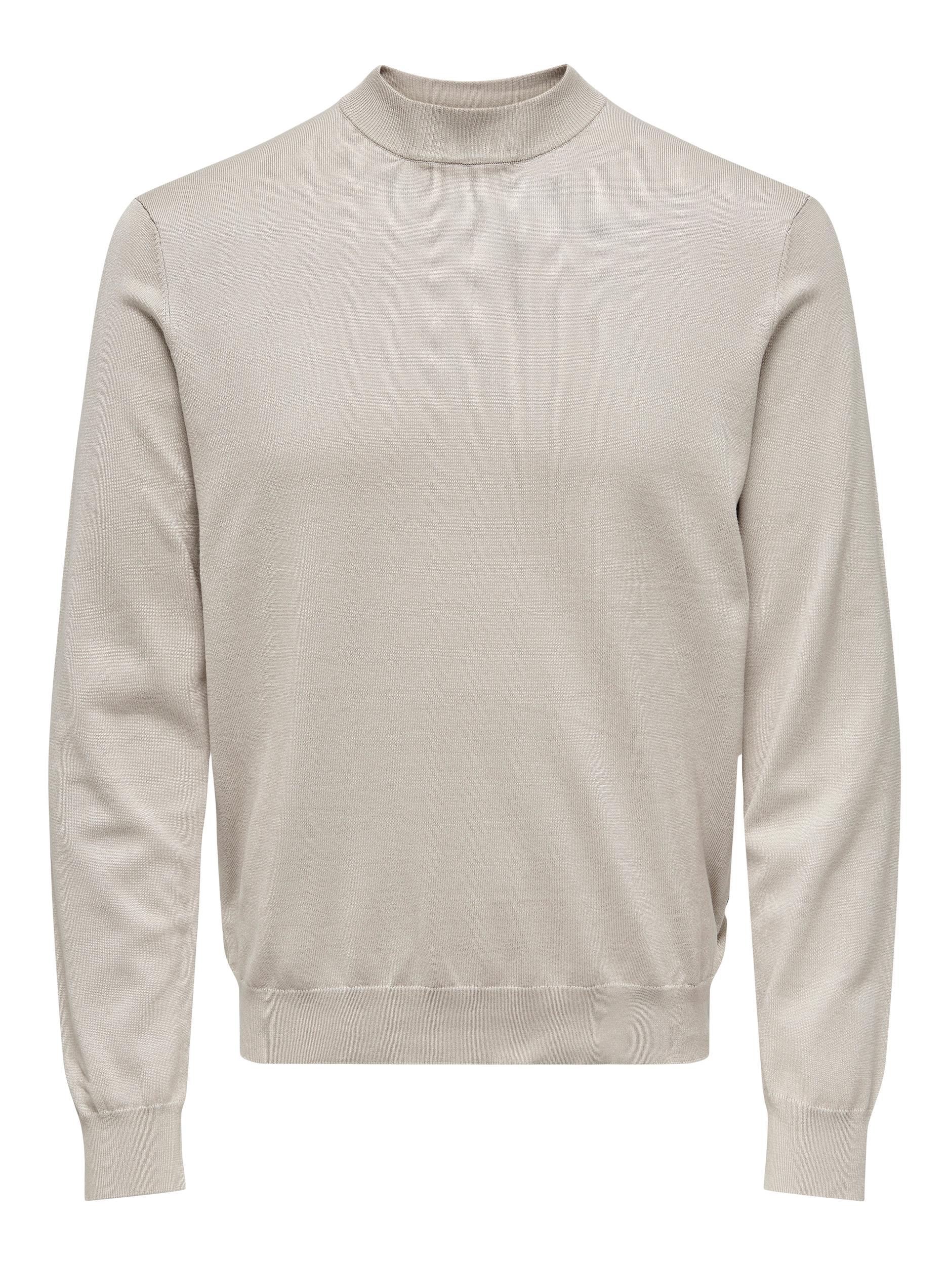 Only & Sons Onswyler life reg 14 ls mock knit