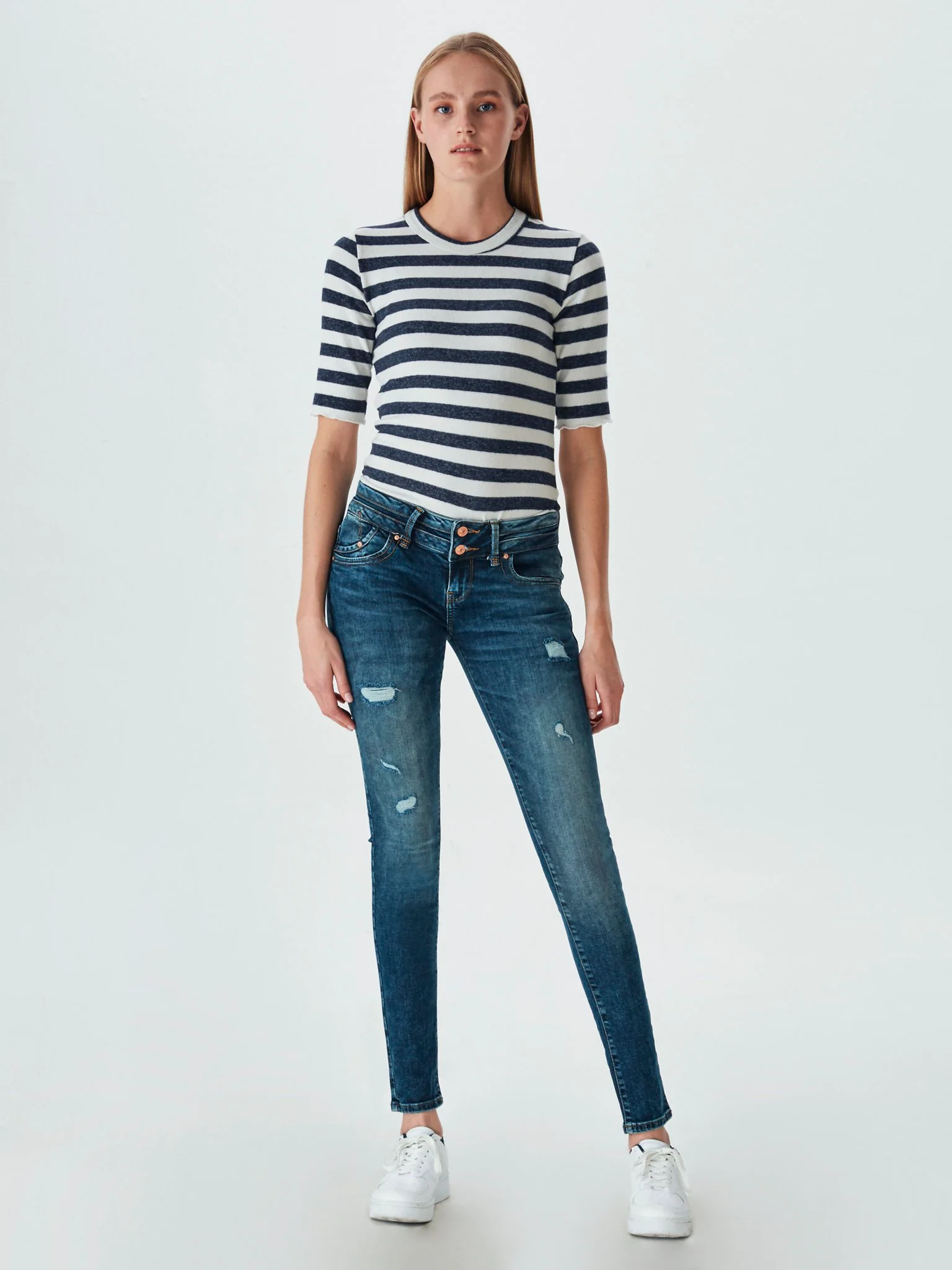 LTB Jeans Julita x dames skinny jeans tessa wash