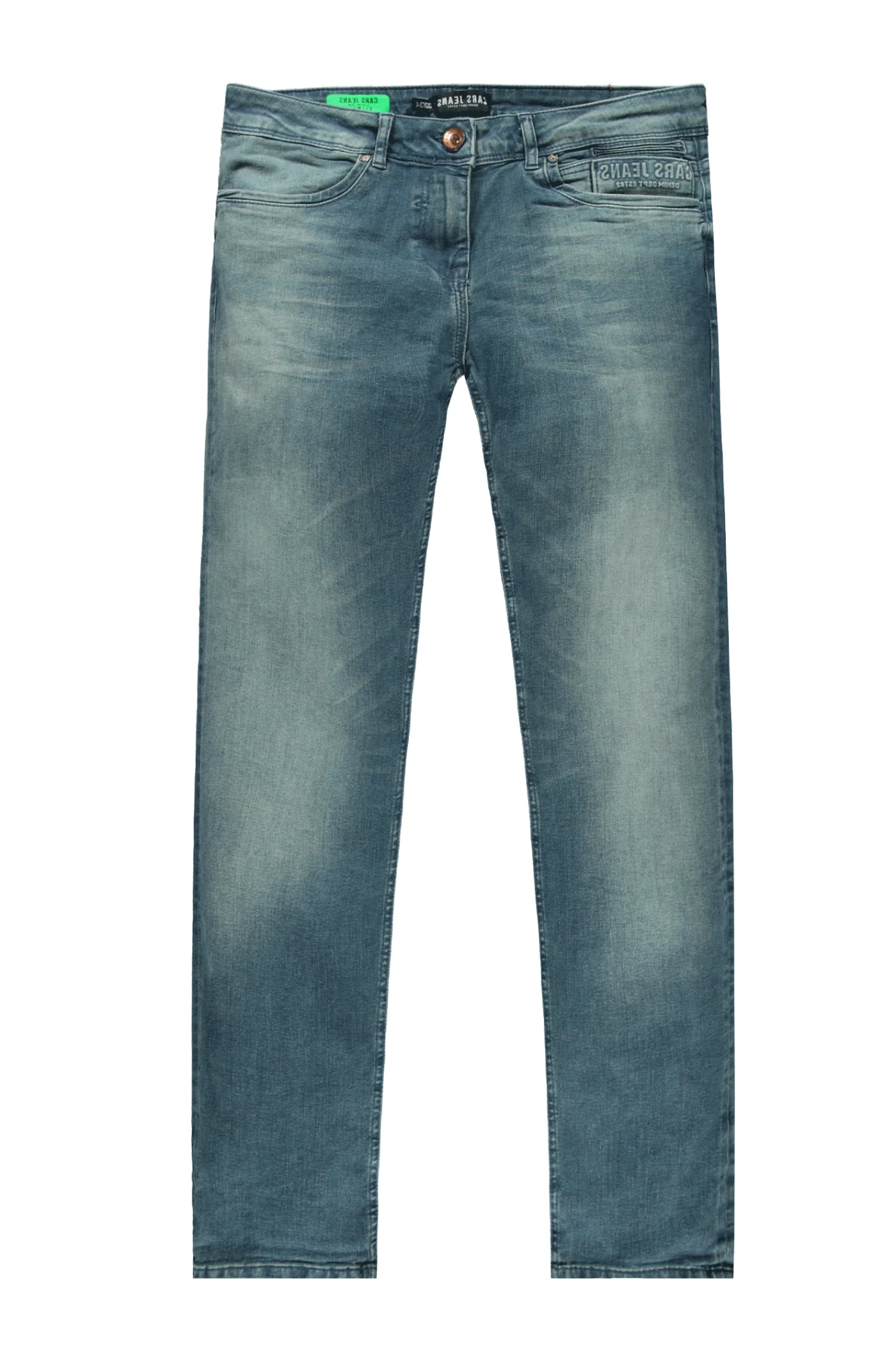 Cars Blast slim fit heren slim-fit jeans lion blue