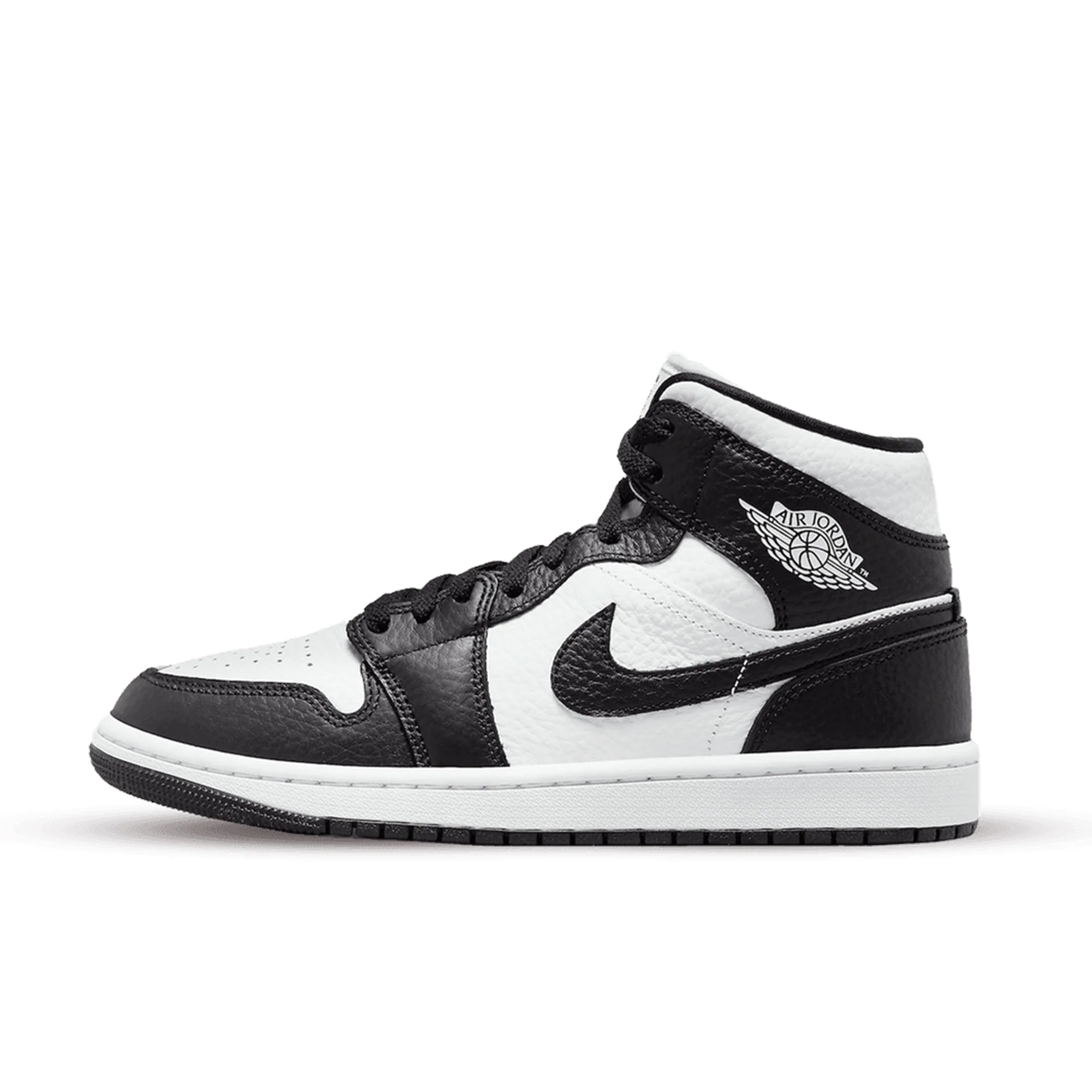 Nike Air jordan 1 mid invert black white (w)