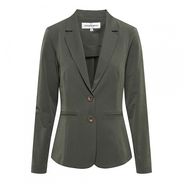 Afbeelding van &Co Woman &co women blazer phileine travel army