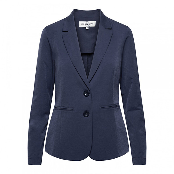 Afbeelding van &Co Woman &co women blazer phileine travel graphite