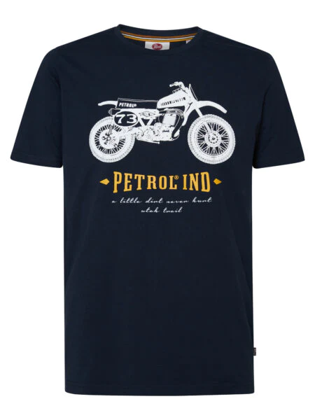 Petrol Industries T-Shirt Met Logo Print