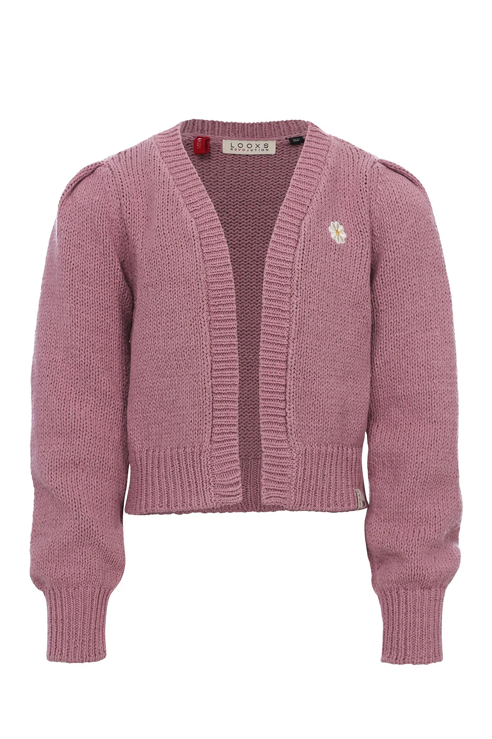 Looxs Revolution Meisjes trui gebreid mauve blush