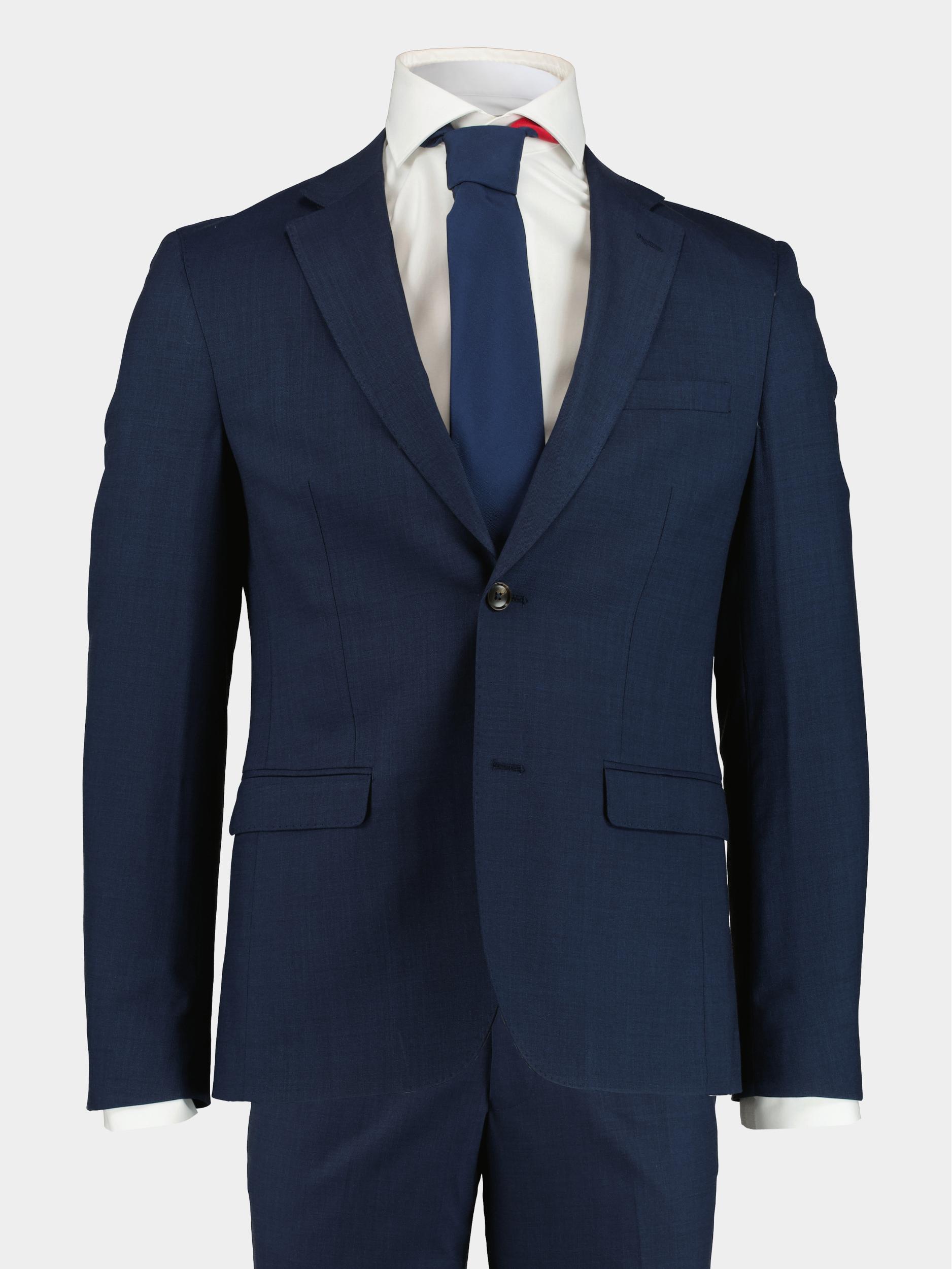 Afbeelding van Scotland Blue Kostuum d8 toulon suit wool 233028to12sb/290