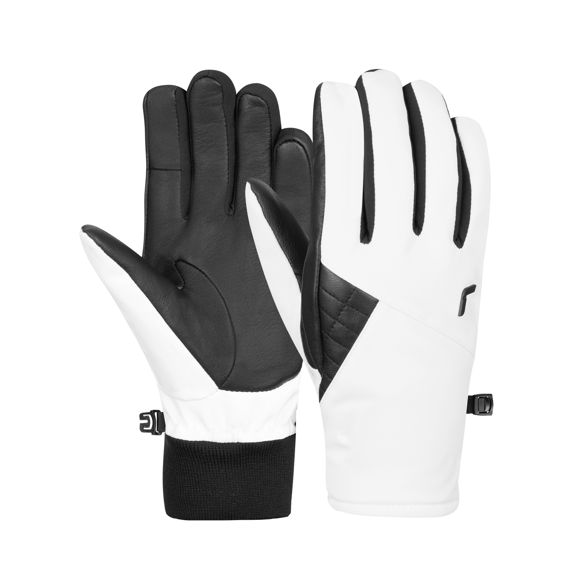 Reusch Diana touch-tec wit/black 6335154-1101