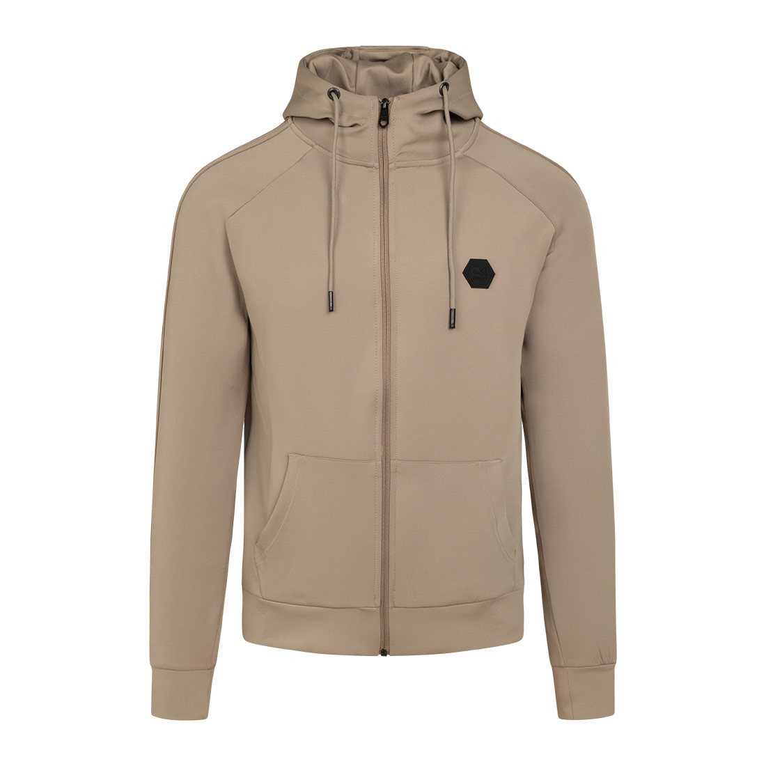 Cruyff Vest axel scuba hood sand beige