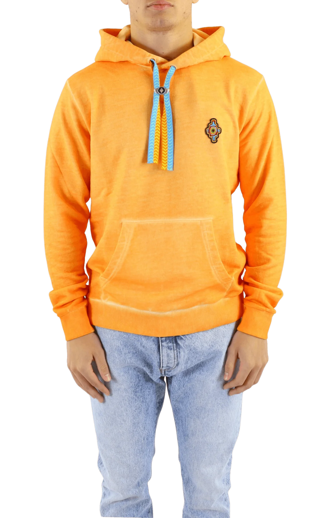 Afbeelding van Marcelo Burlon Heren sunset cross regular hoodie