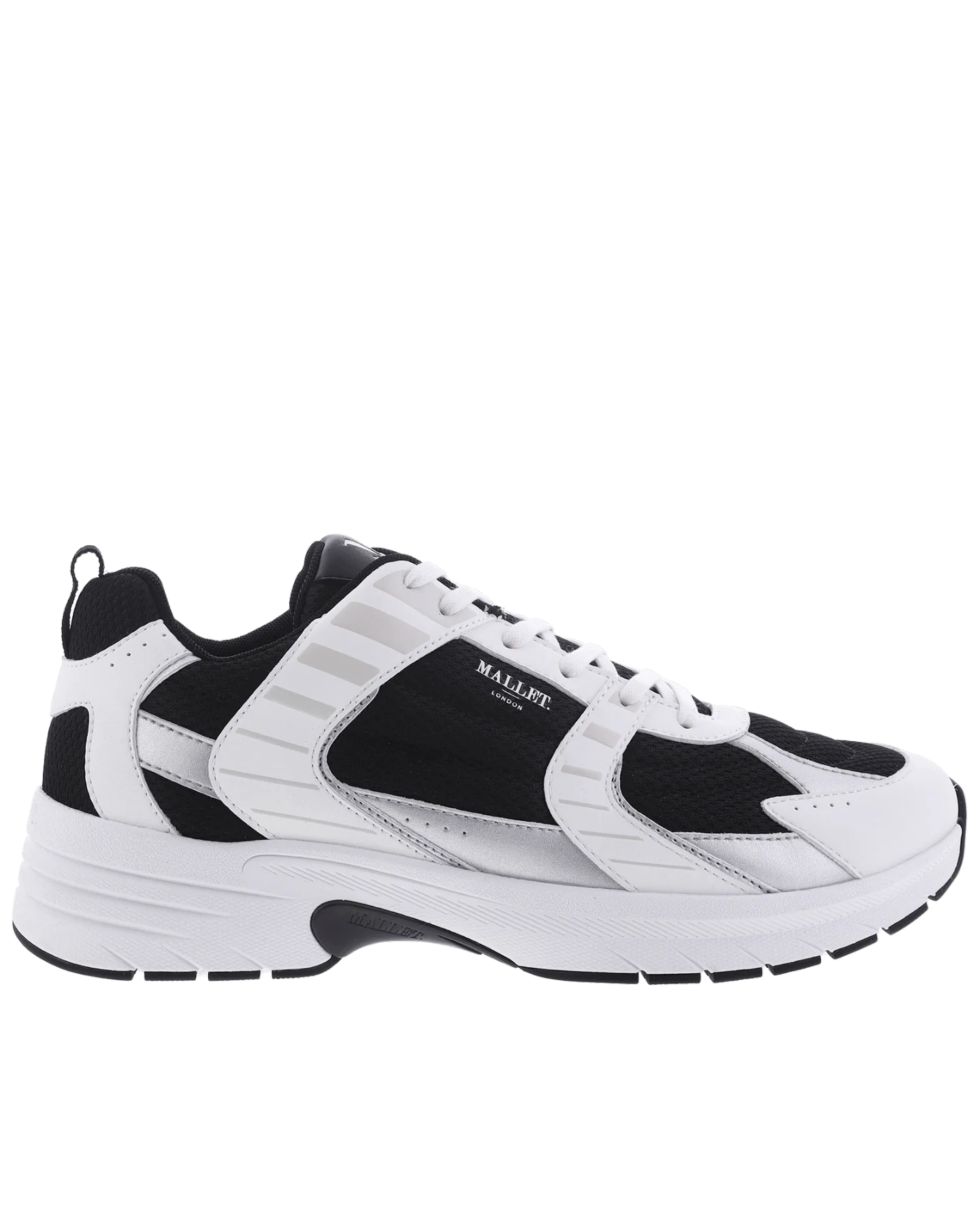 Mallet. Heren holloway sneaker /zwart