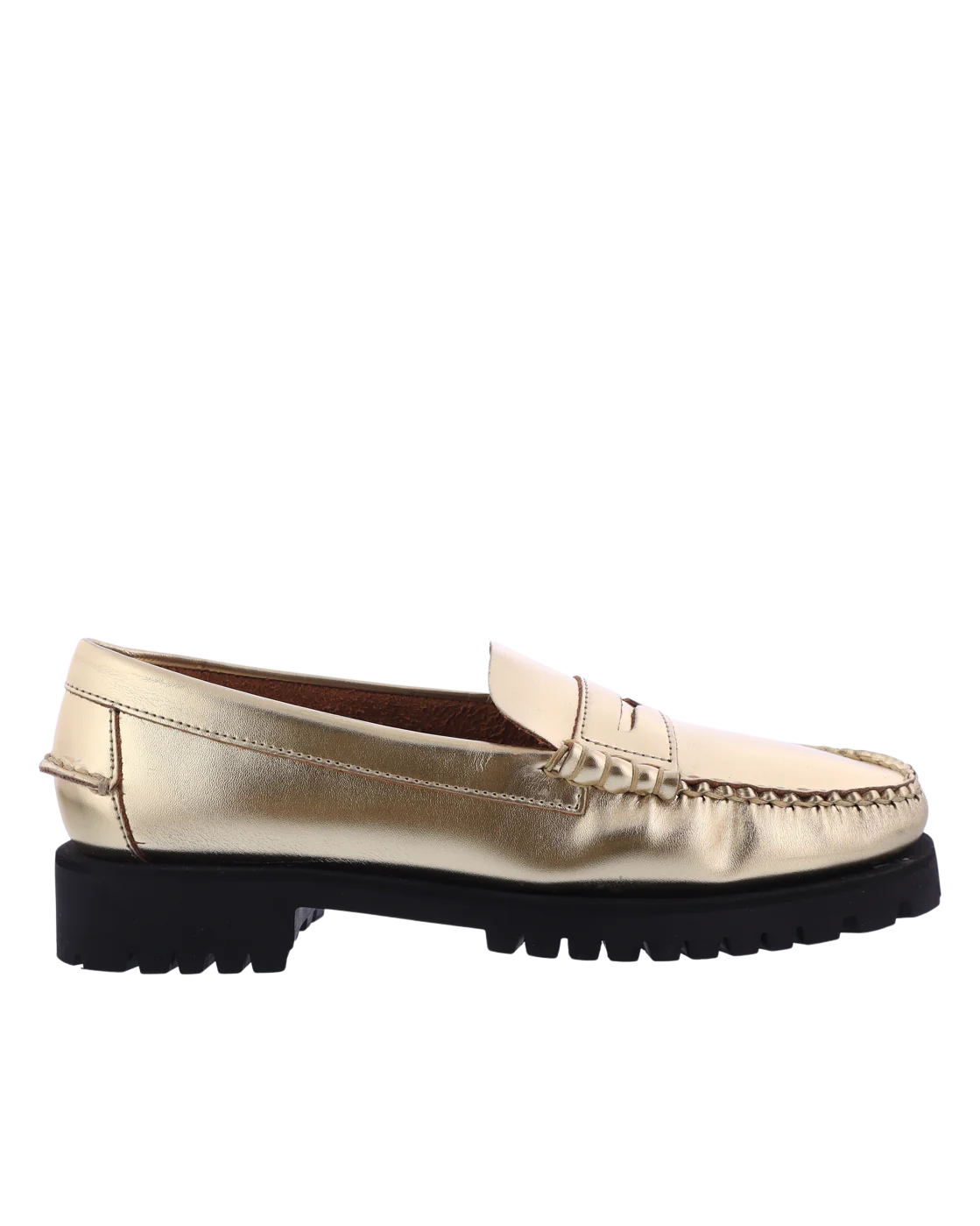 Sebago Dames dan loafer goud