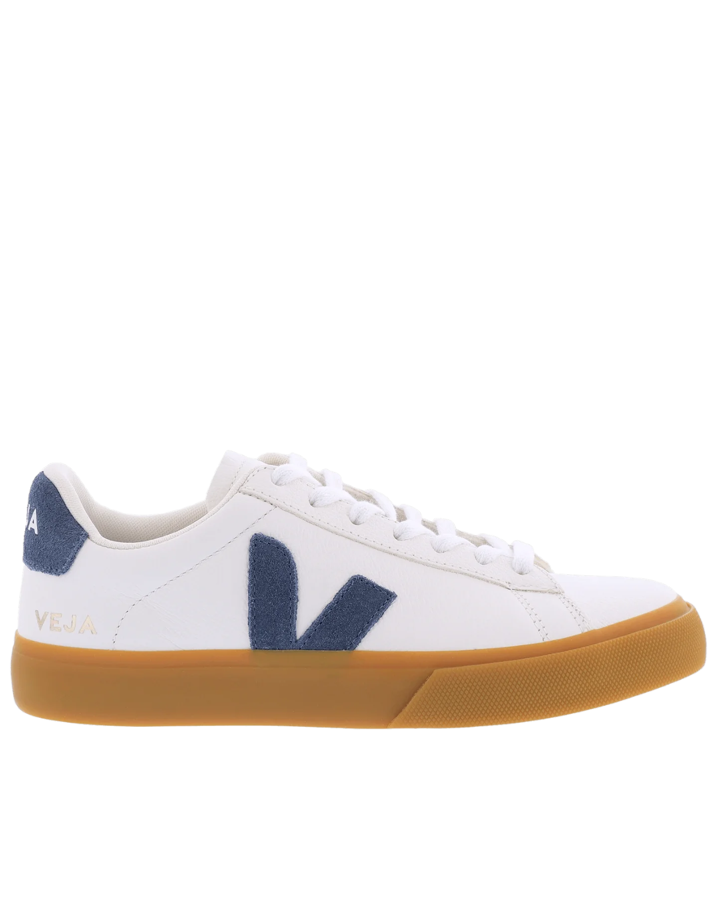 Veja Dames campo sneaker leer /blauw