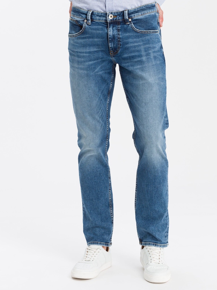 Cross Jeans Dylan mid blue used