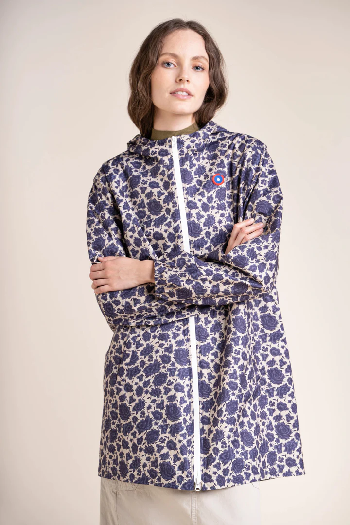 Flotte Rozenmotief dames regenjas amelot -
