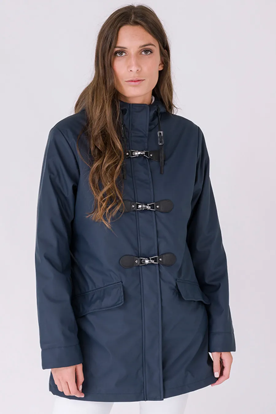 Batela Breskens navy dames winter regenjas -