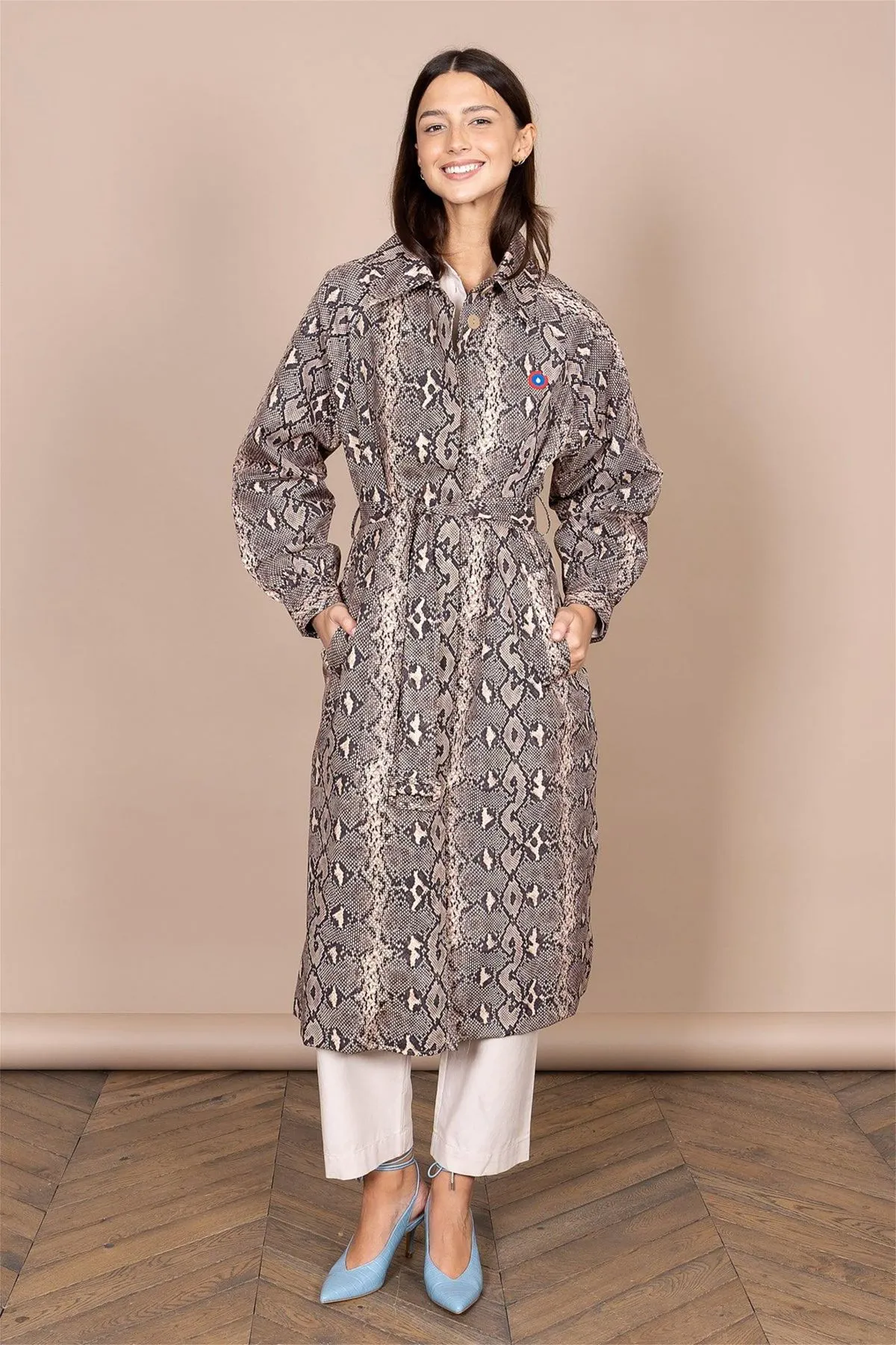 Flotte Python lange dames regenjas madeleine -