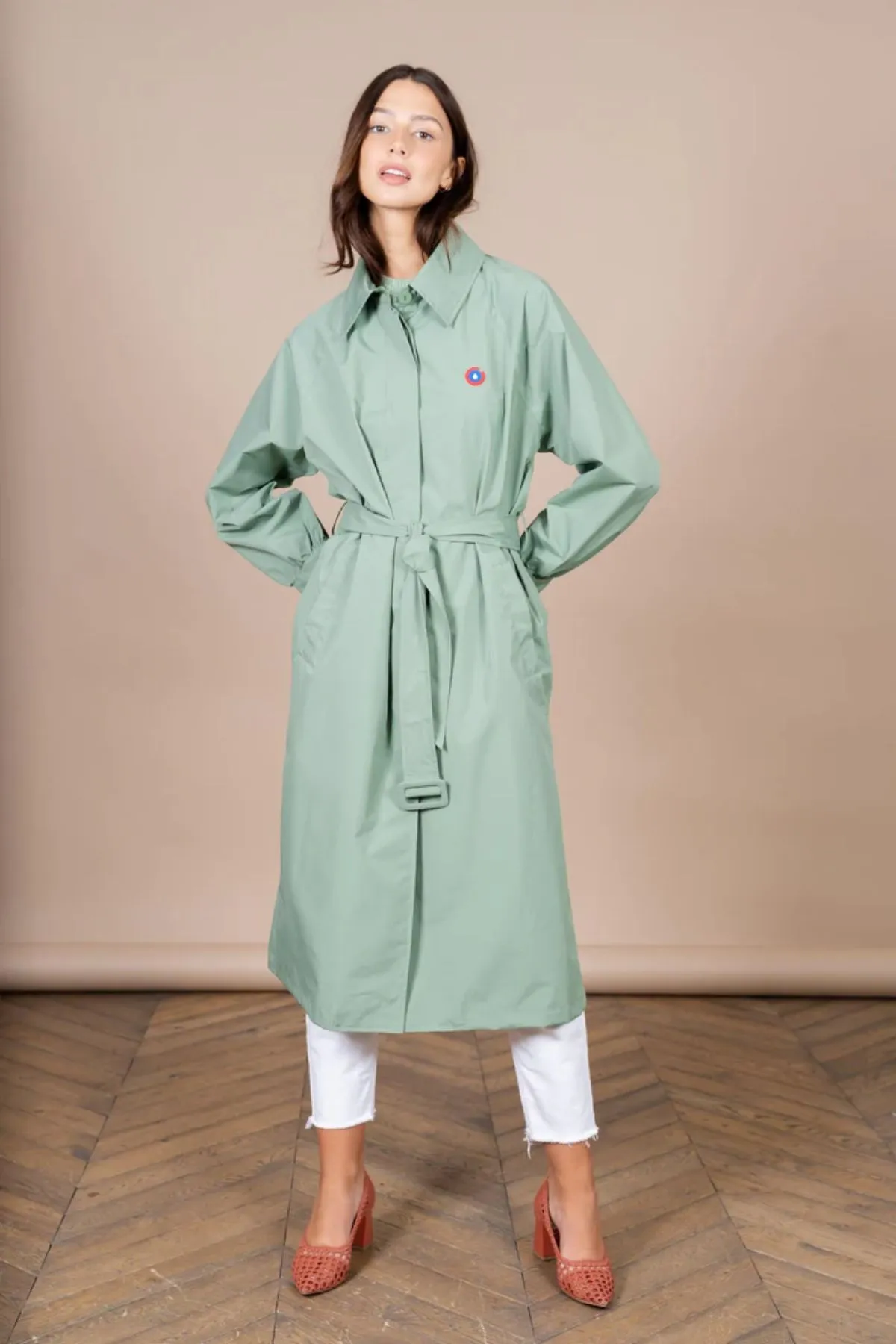 Flotte Lange dames regenjas madeleine -