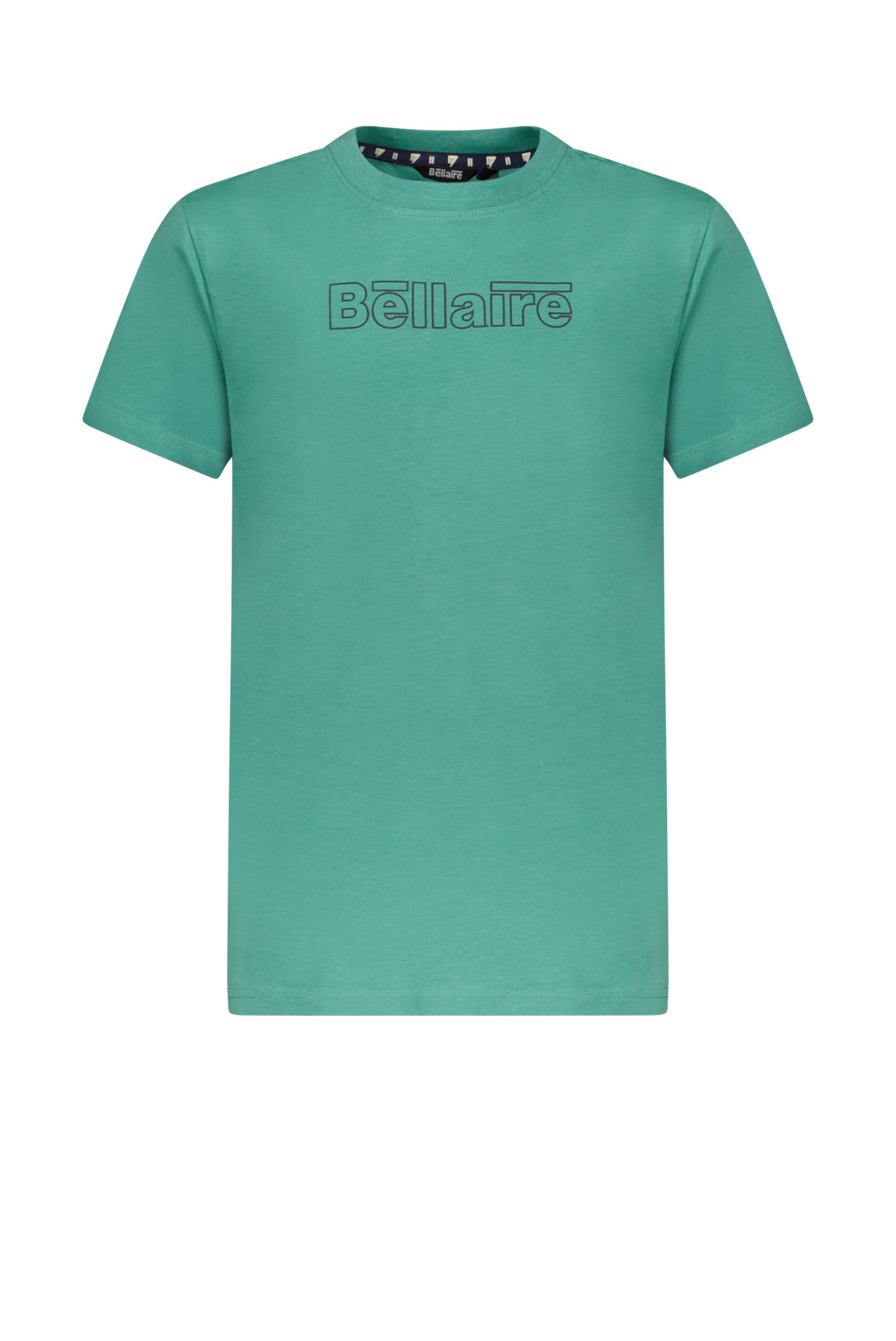 Afbeelding van Bellaire Jongens t-shirt met basic logo deep sea