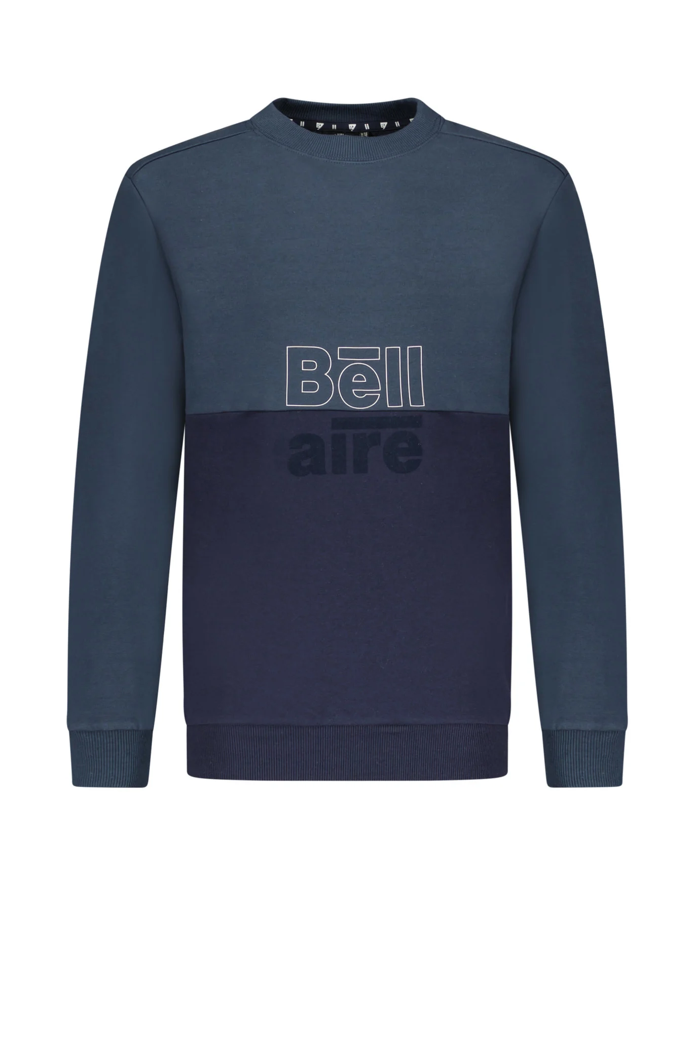 Afbeelding van Bellaire Jongens sweater ronde nek colorblock midnight